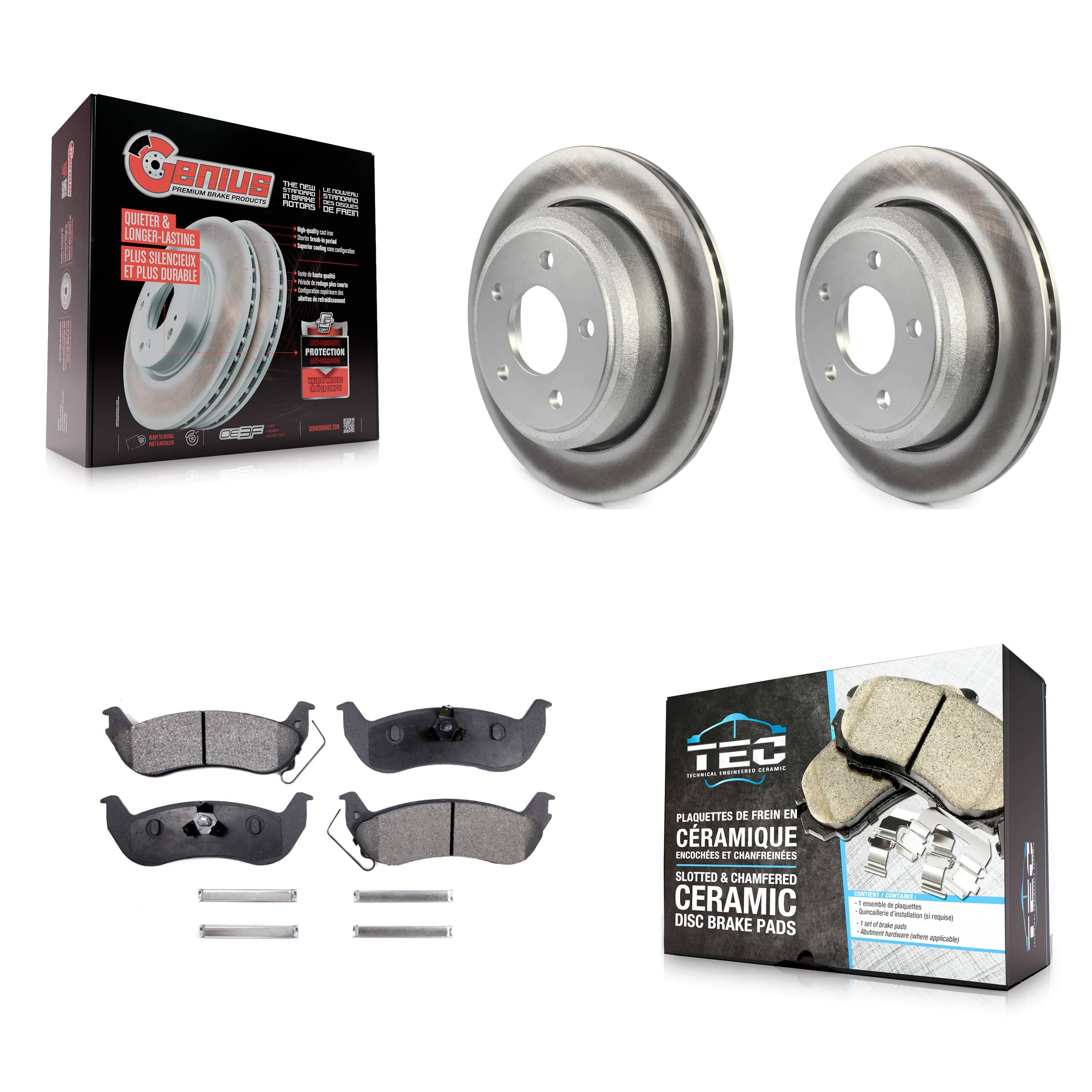 Transit Auto - KGT-101373 - Rear Disc Brake Kits