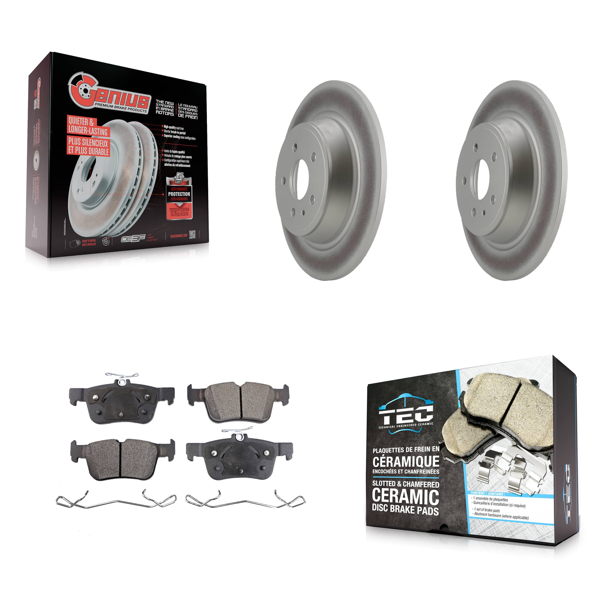Transit Auto - KGT-101381 - Rear Disc Brake Kits