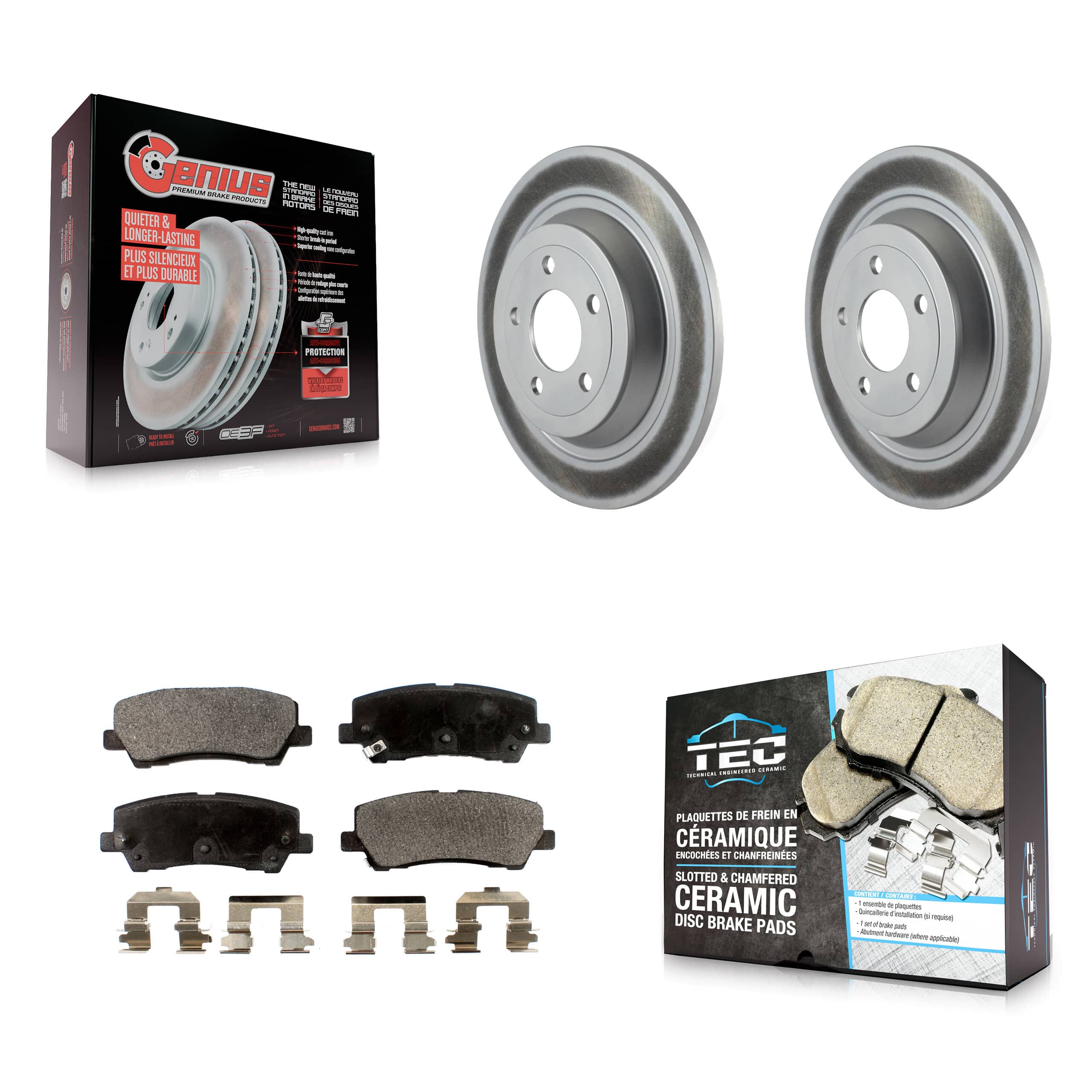 Transit Auto - KGT-101384 - Rear Disc Brake Kits