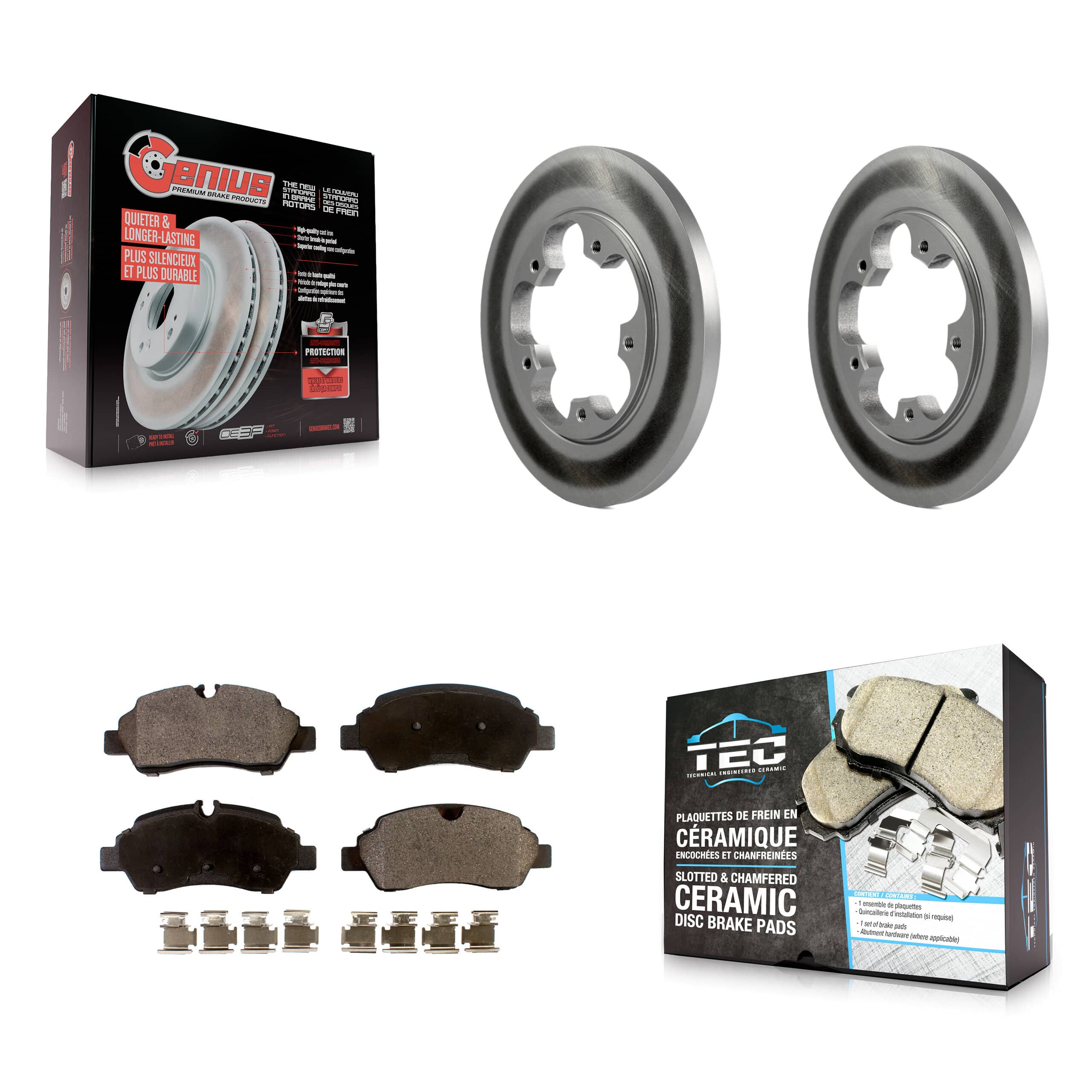 Transit Auto - KGT-101385 - Rear Disc Brake Kits