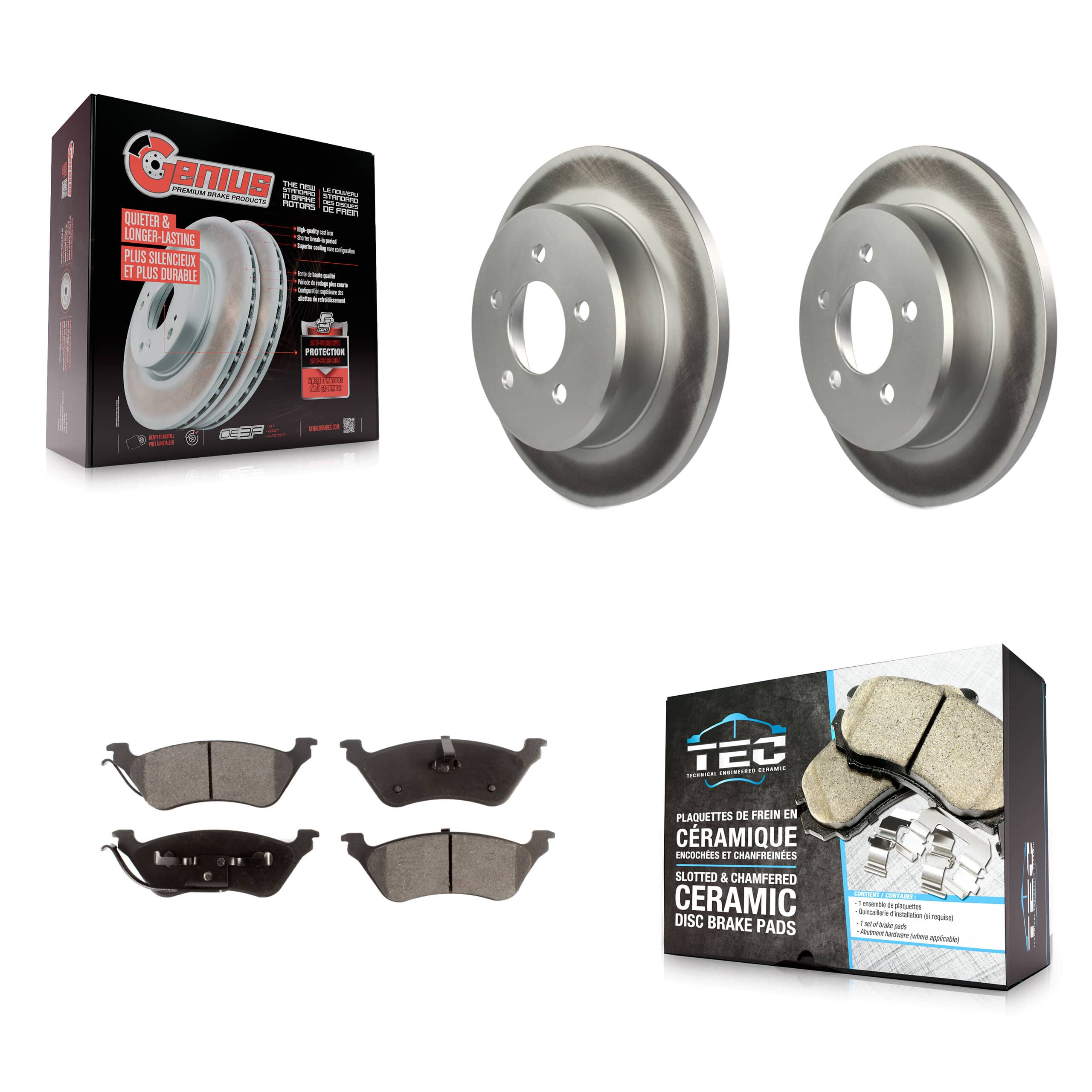 Transit Auto - KGT-101391 - Rear Disc Brake Kits