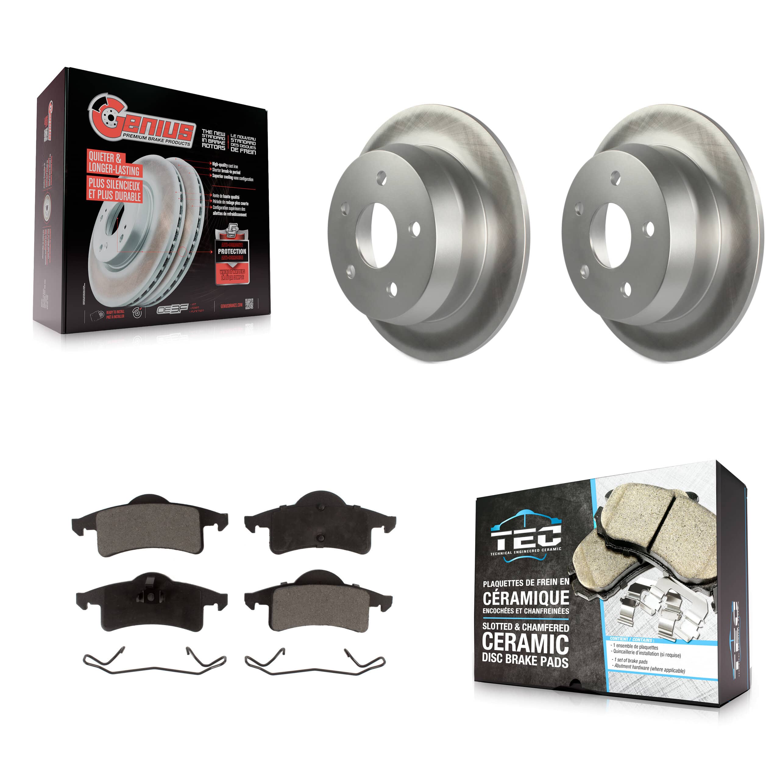 Transit Auto - KGT-101392 - Rear Disc Brake Kits