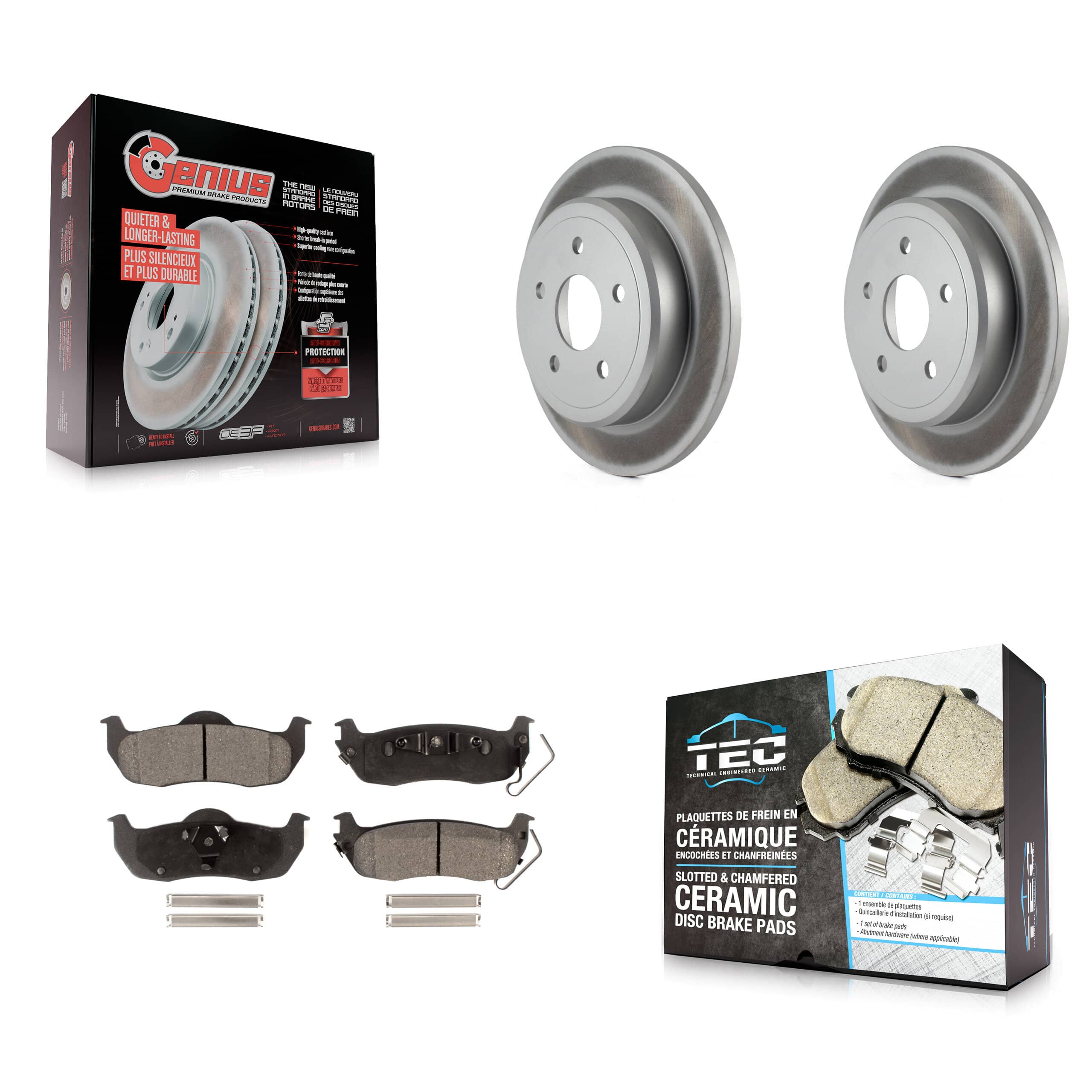 Transit Auto - KGT-101401 - Rear Disc Brake Kits