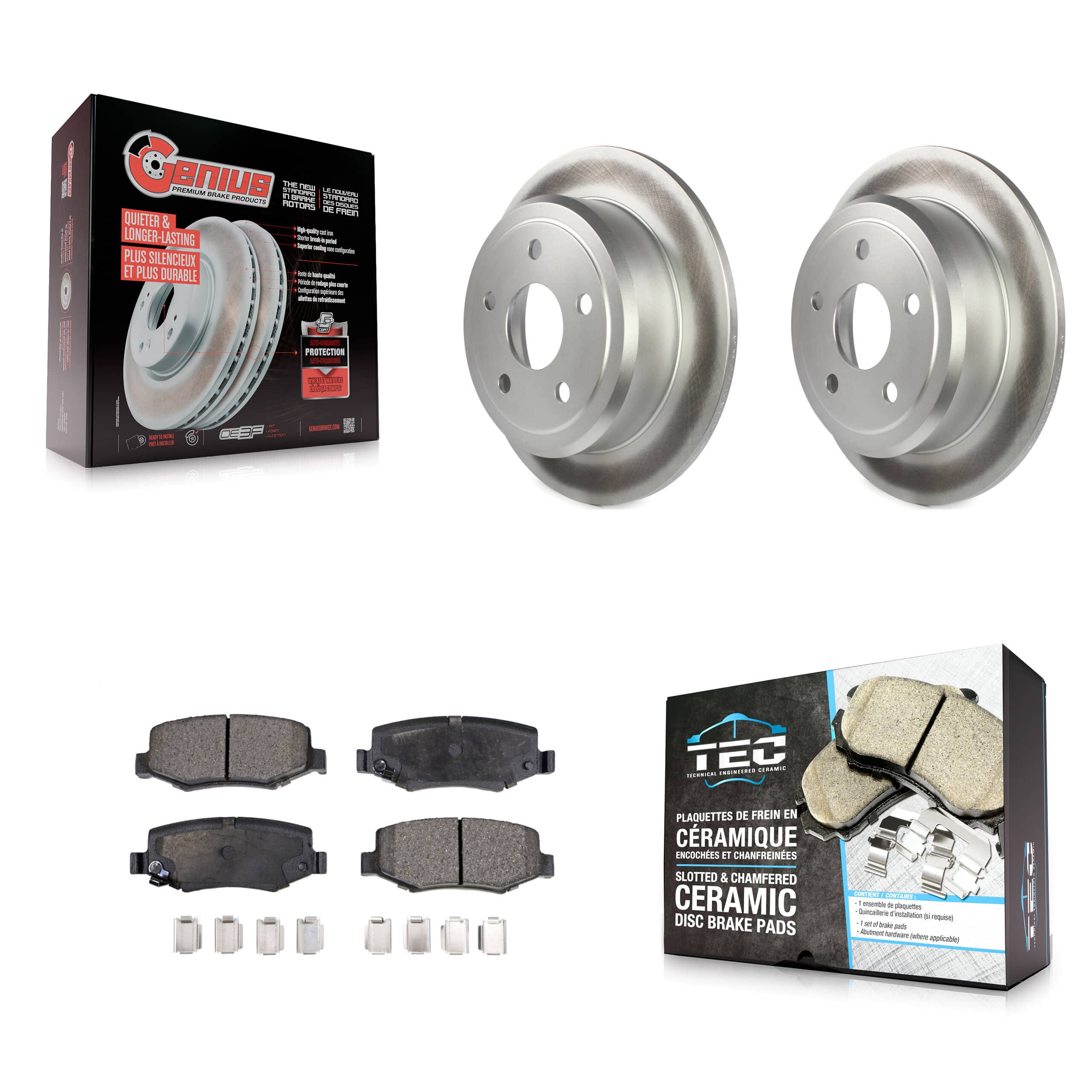 Transit Auto - KGT-101407 - Rear Disc Brake Kits