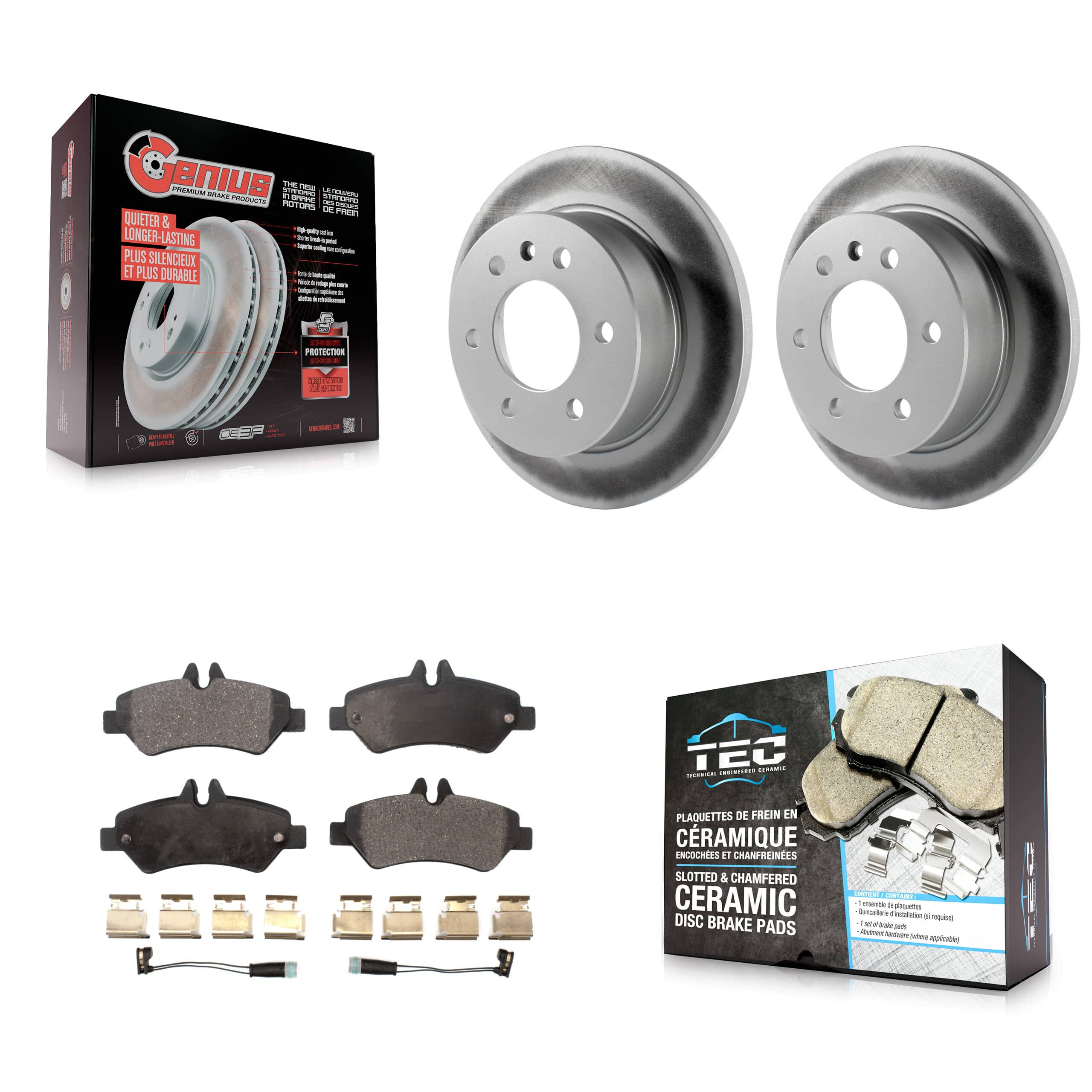 Transit Auto - KGT-101412 - Rear Disc Brake Kits