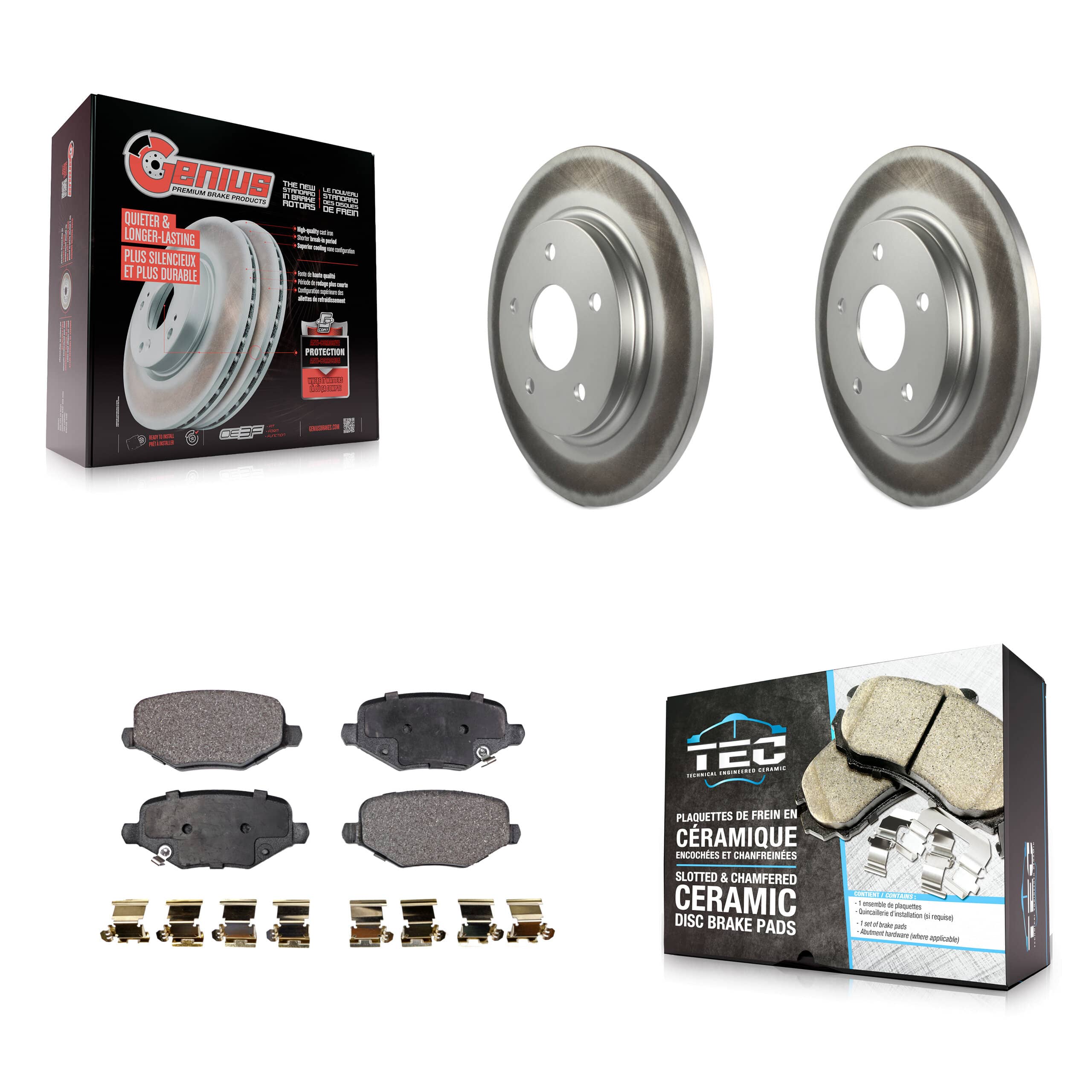 Transit Auto - KGT-101416 - Rear Disc Brake Kits