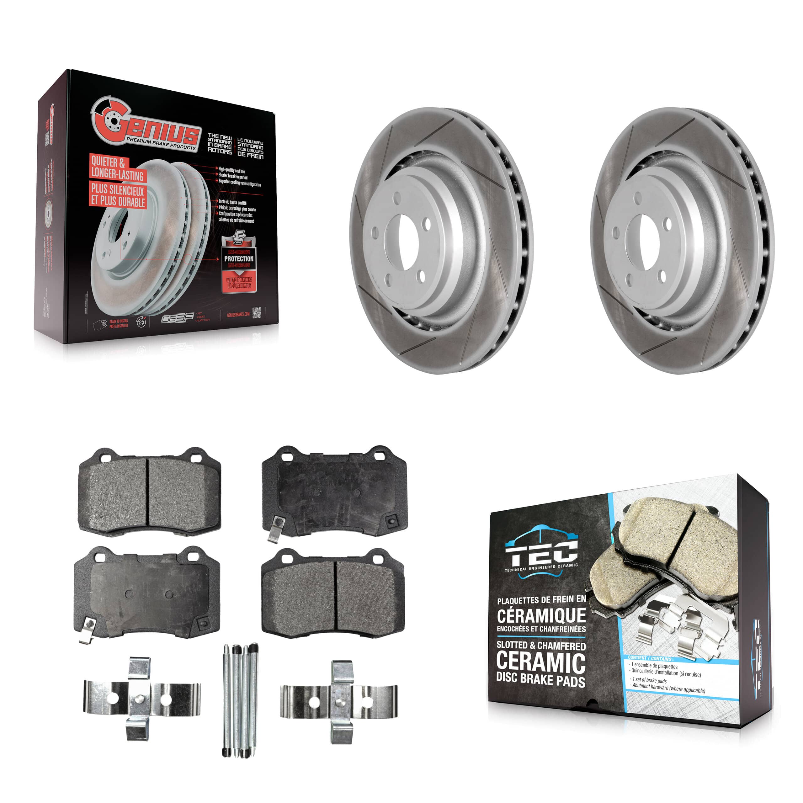 Transit Auto - KGT-101417 - Rear Disc Brake Kits