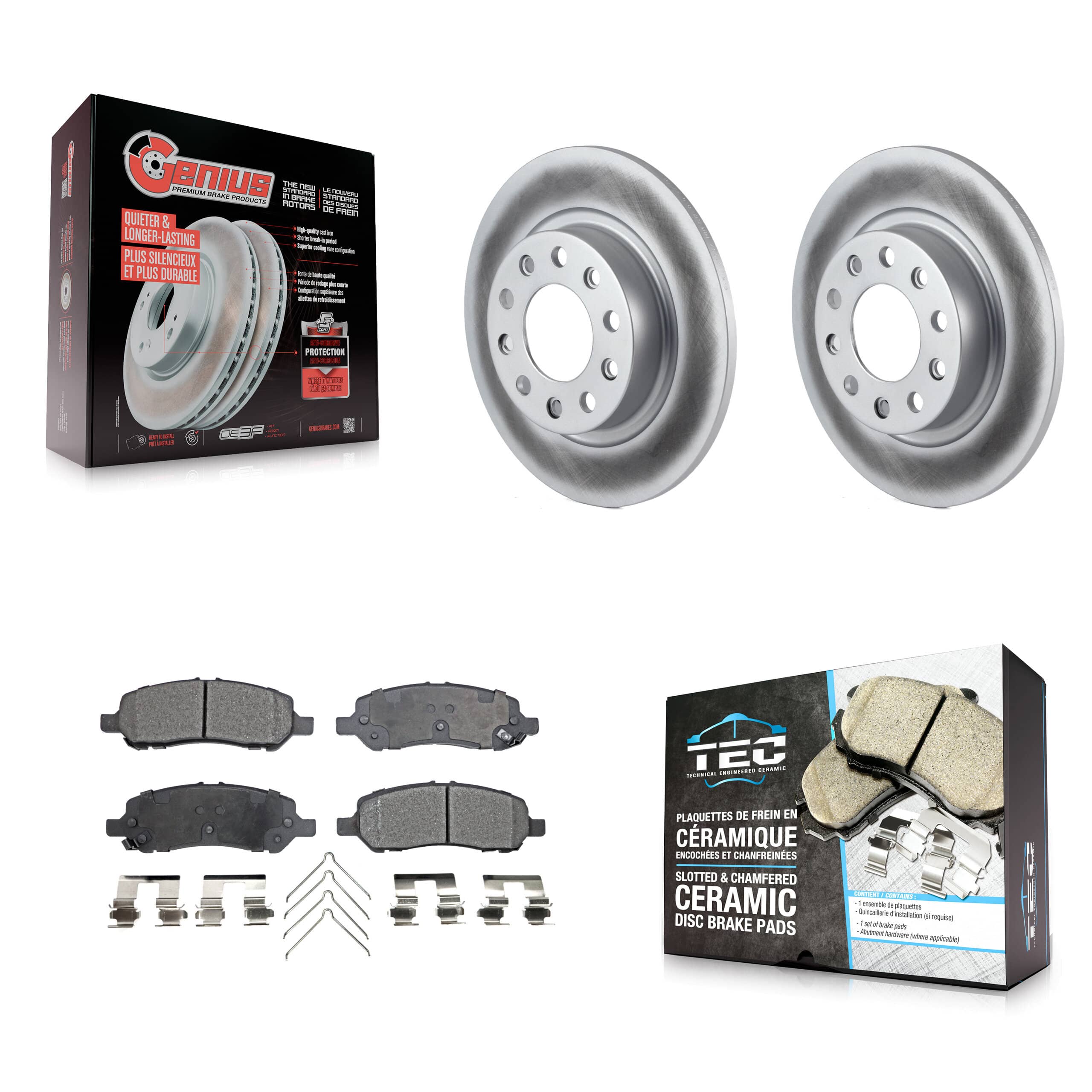 Transit Auto - KGT-101423 - Rear Disc Brake Kits