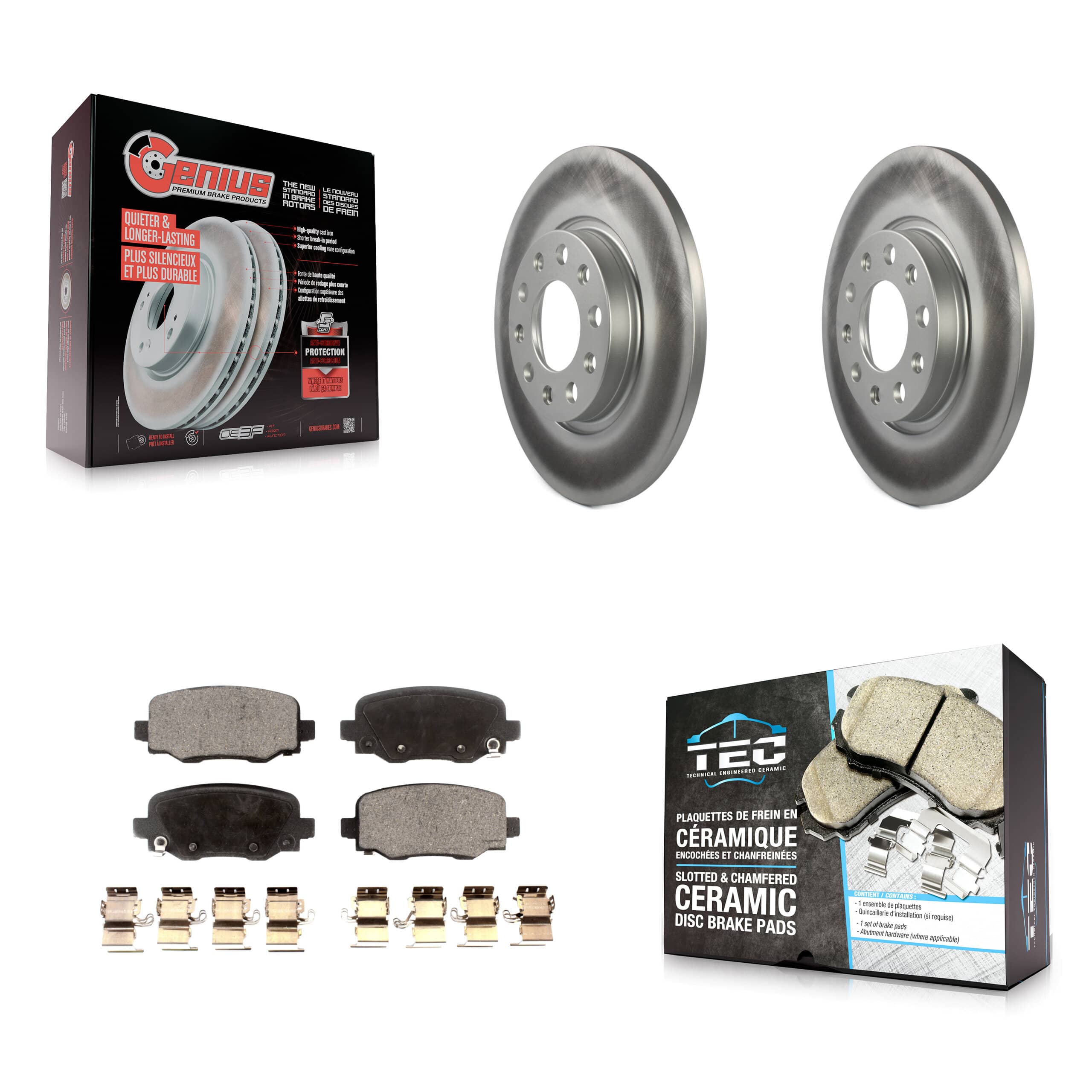 Transit Auto - KGT-101424 - Rear Disc Brake Kits