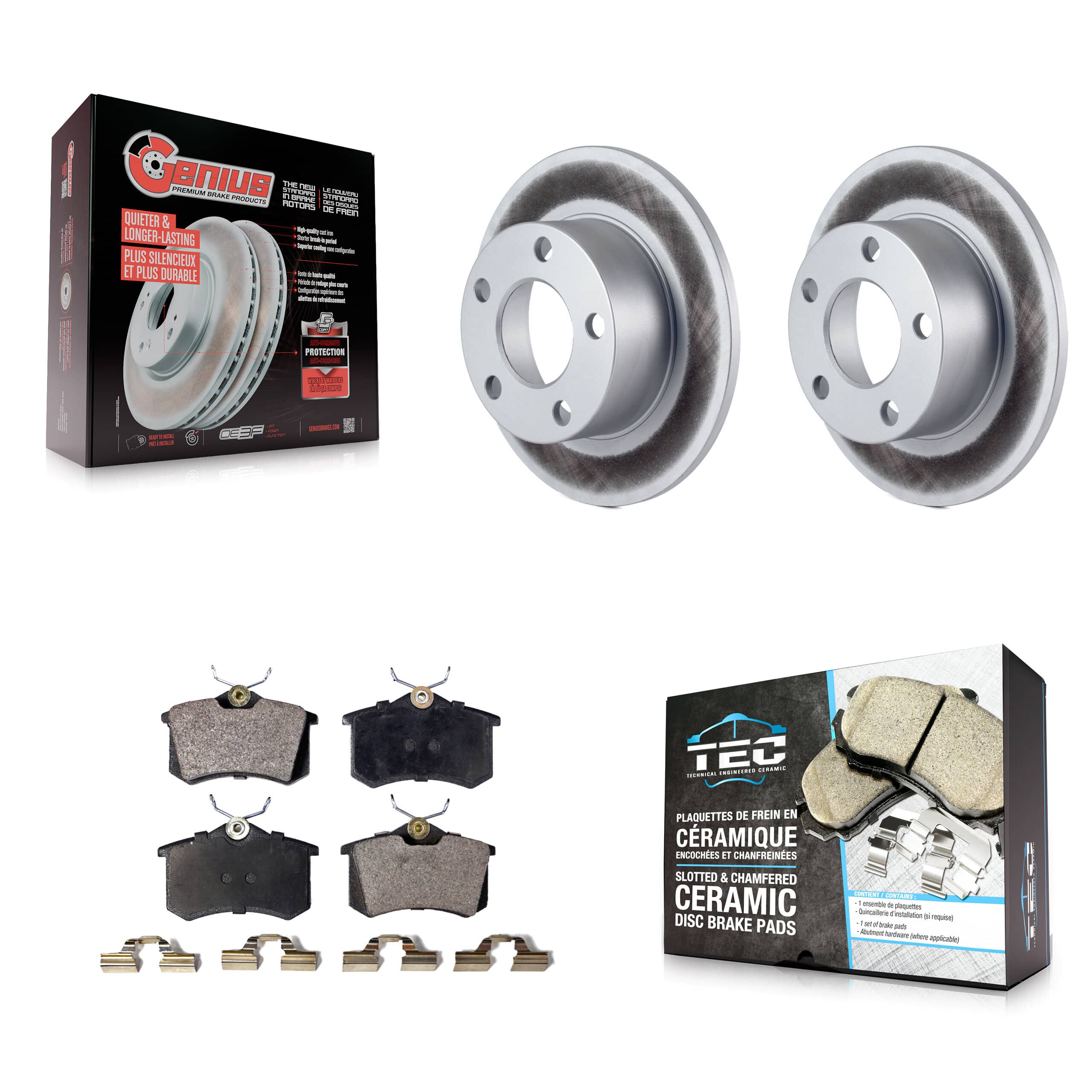 Transit Auto - KGT-101437 - Rear Disc Brake Kits