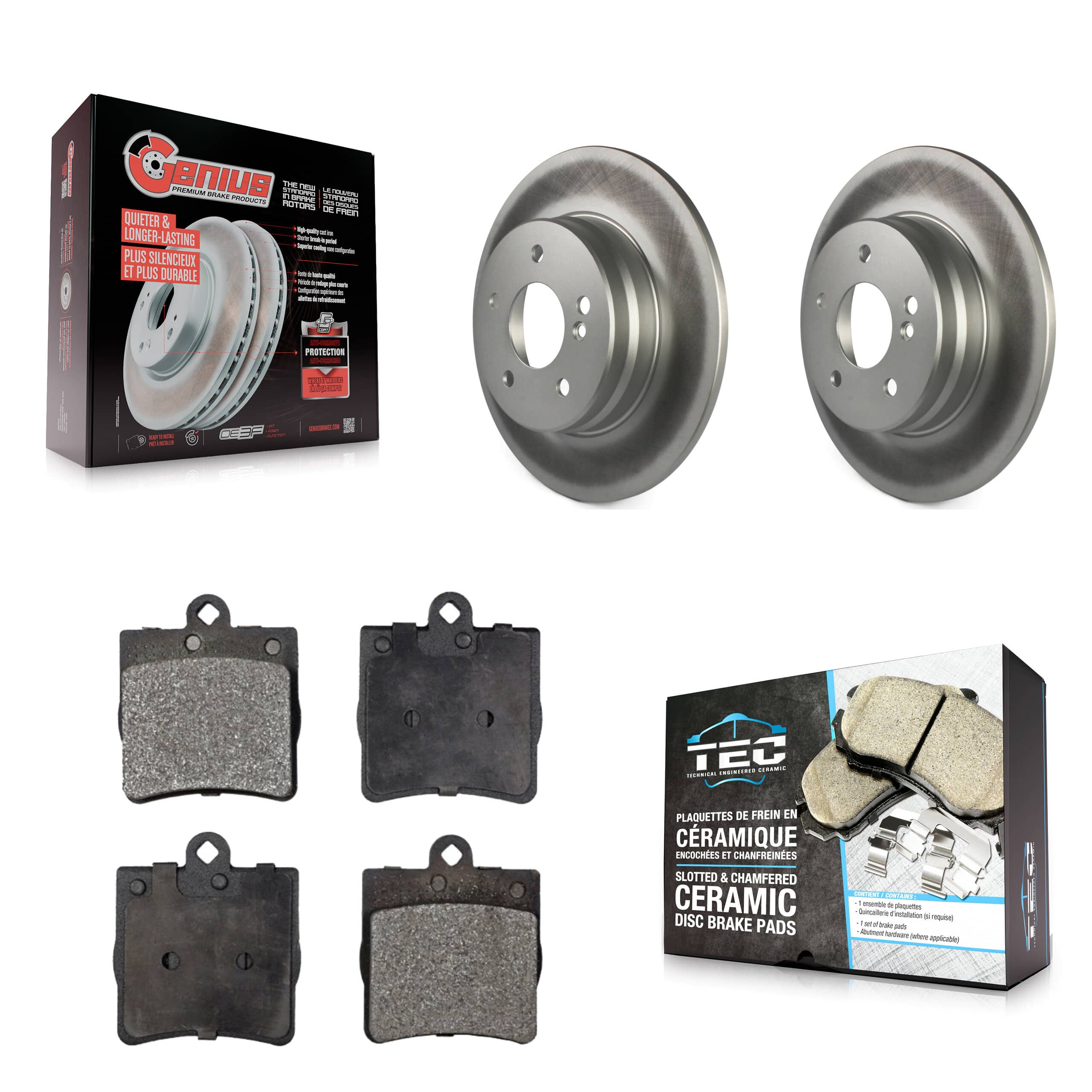 Transit Auto - KGT-101447 - Rear Disc Brake Kits