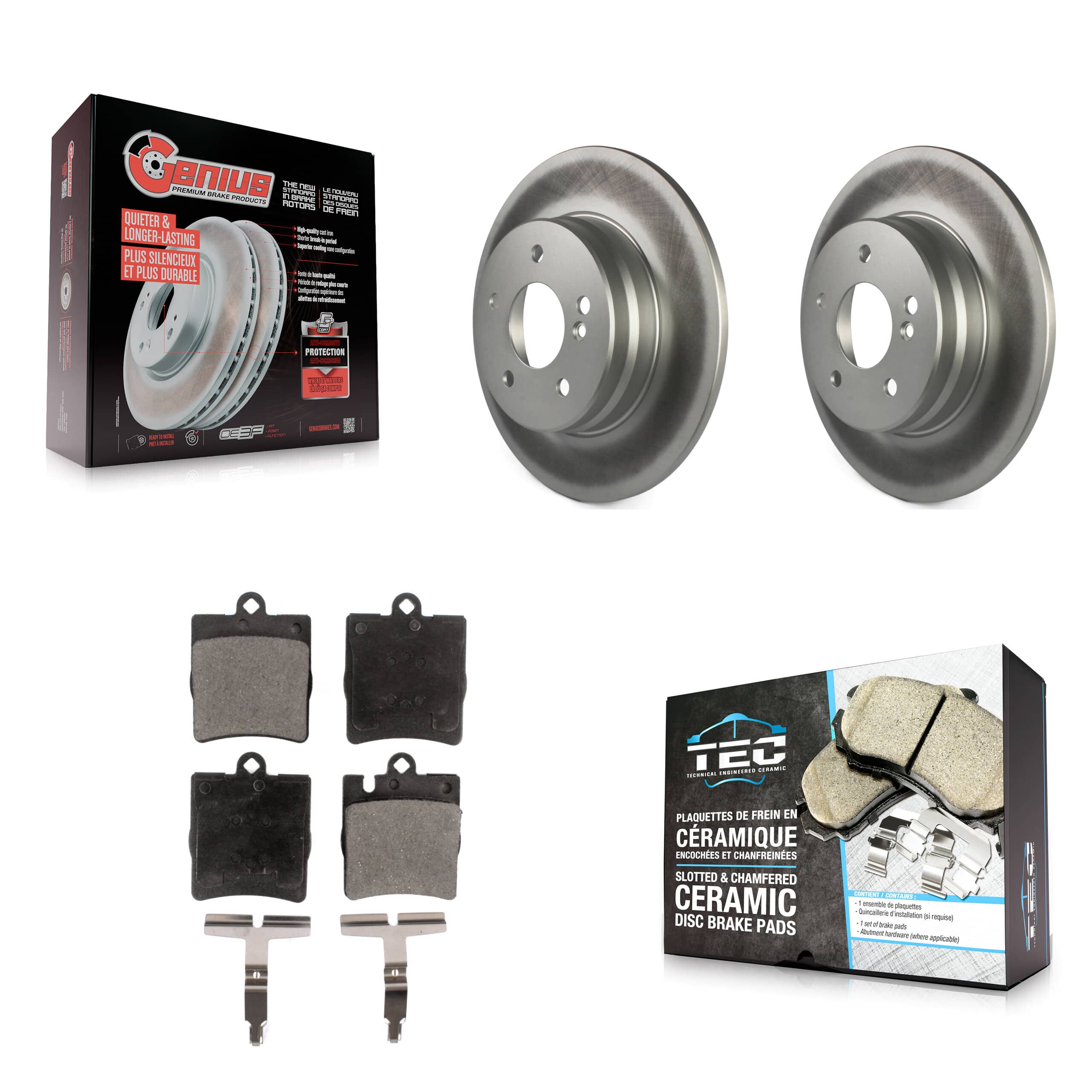 Transit Auto - KGT-101448 - Rear Disc Brake Kits