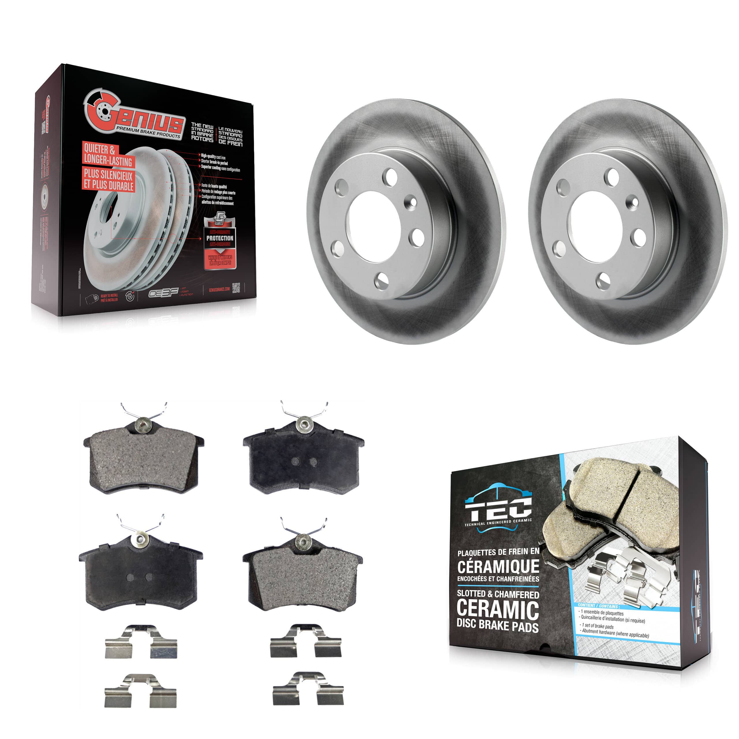 Transit Auto - KGT-101450 - Rear Disc Brake Kits