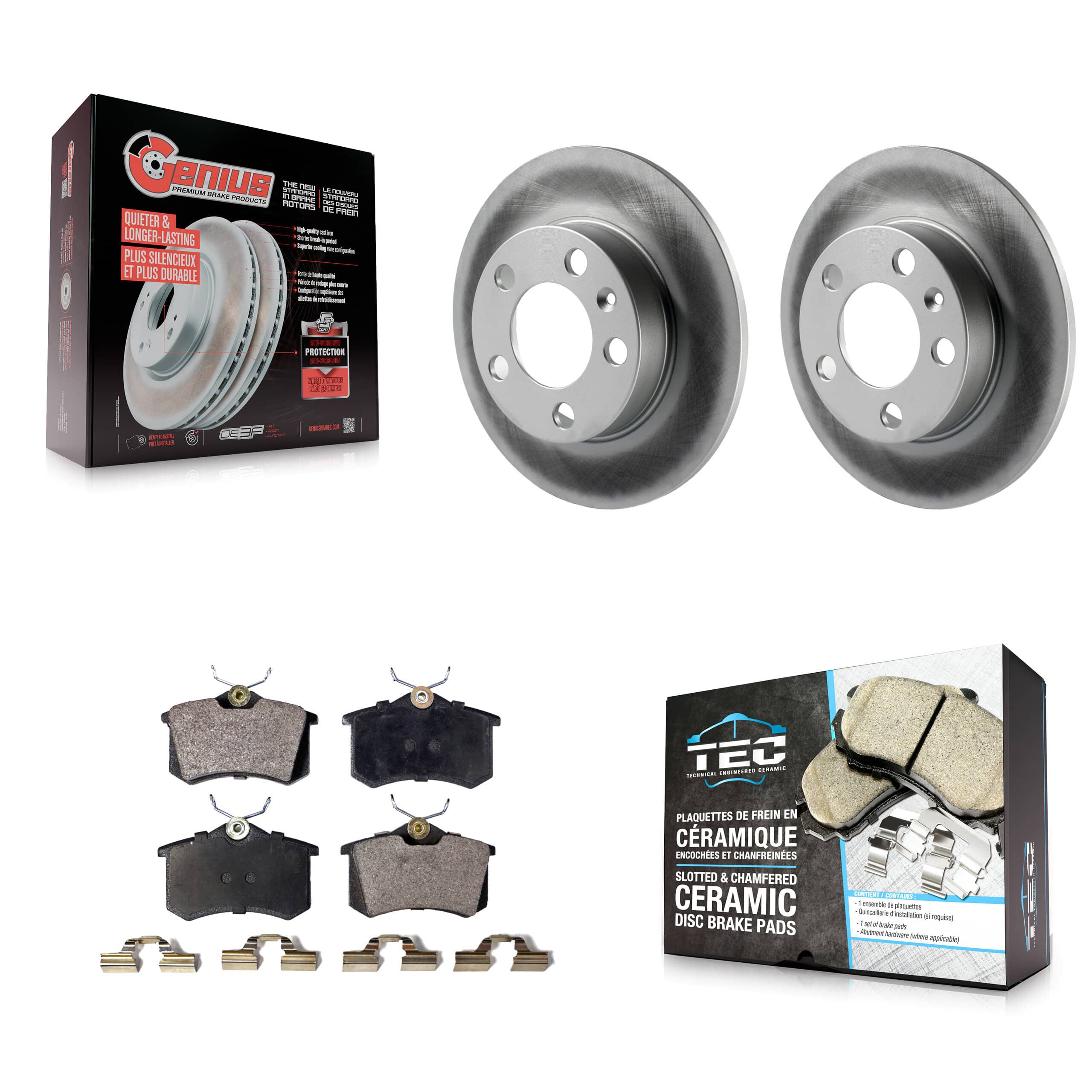 Transit Auto - KGT-101451 - Rear Disc Brake Kits