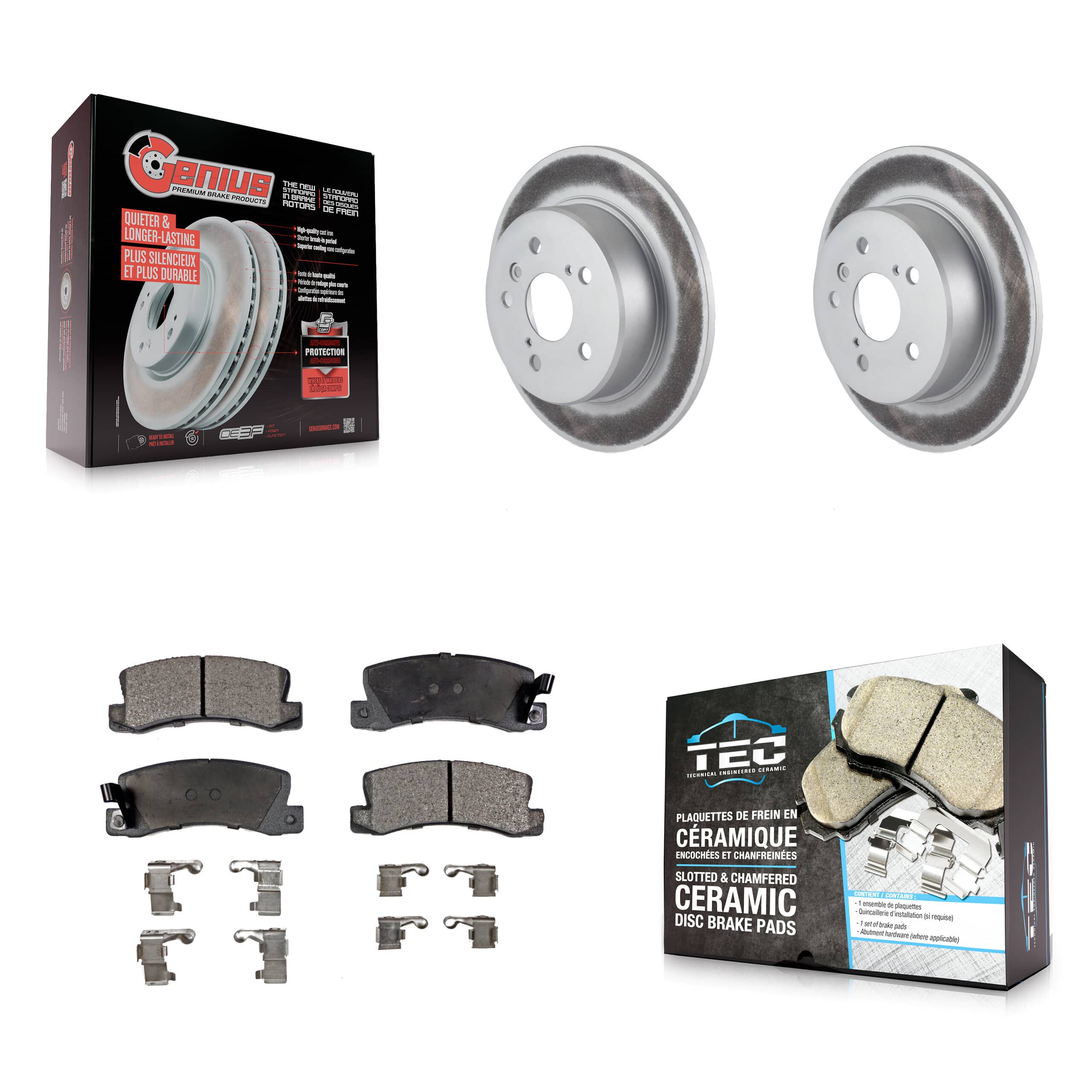 Transit Auto - KGT-101452 - Rear Disc Brake Kits