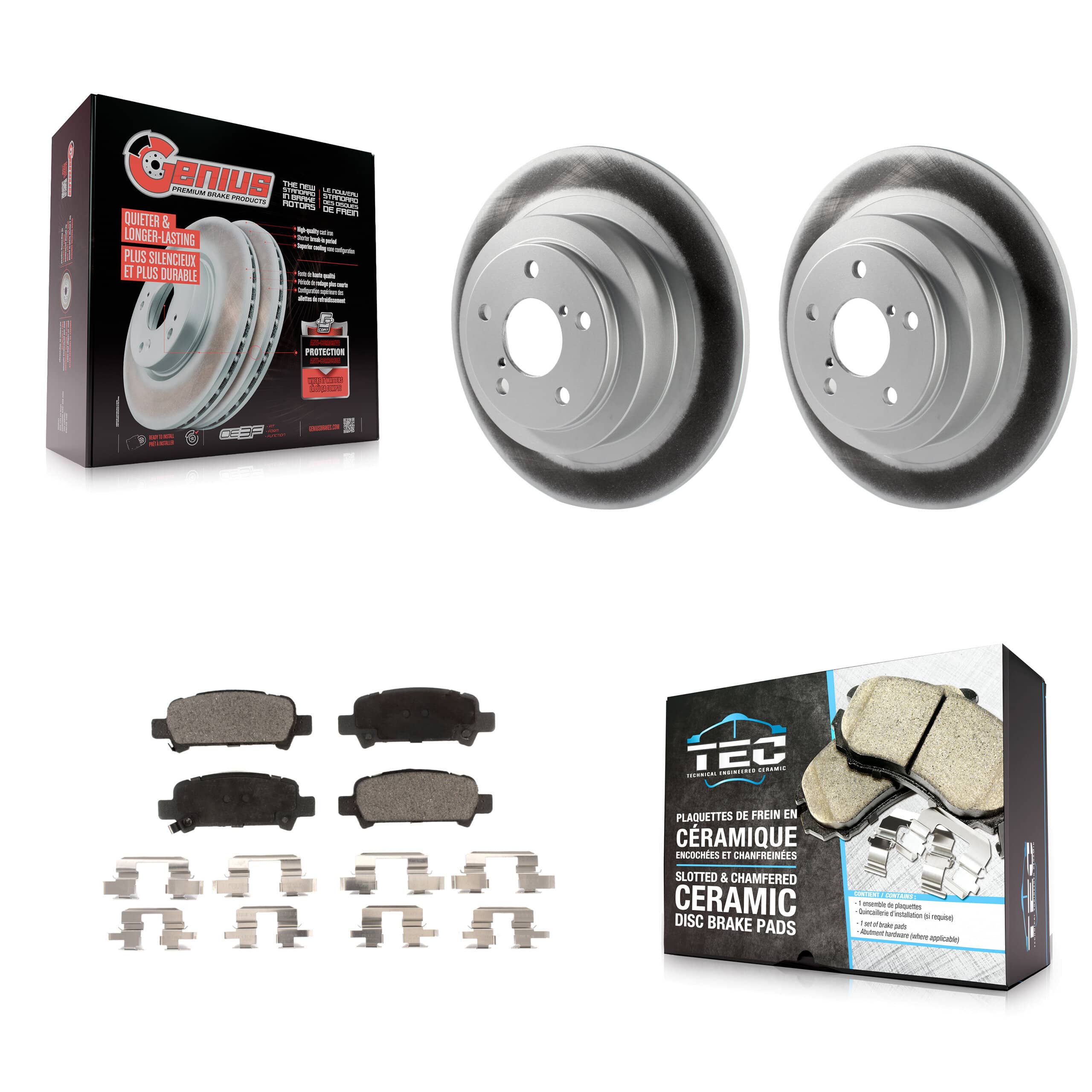 Transit Auto - KGT-101458 - Rear Disc Brake Kits