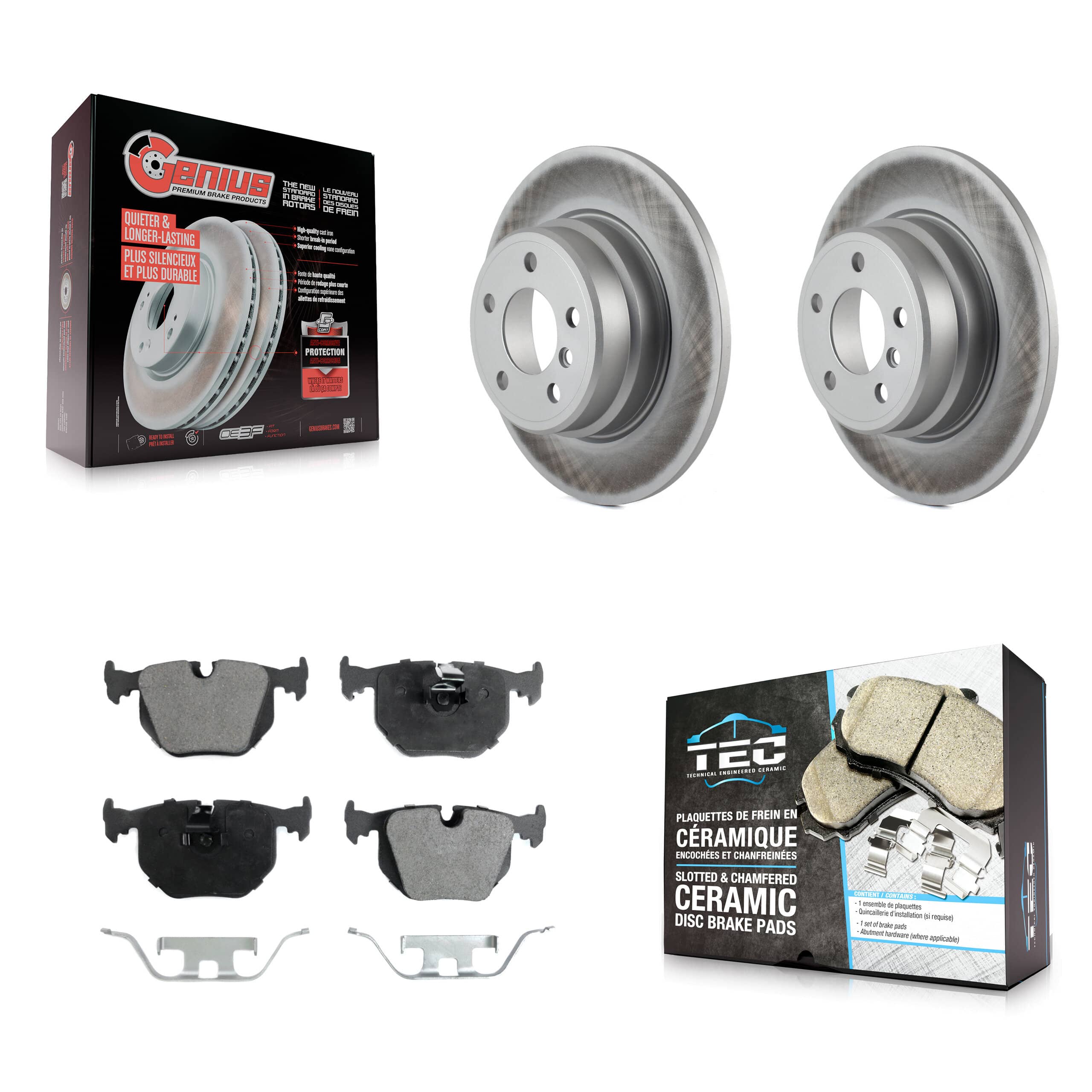 Transit Auto - KGT-101460 - Rear Disc Brake Kits