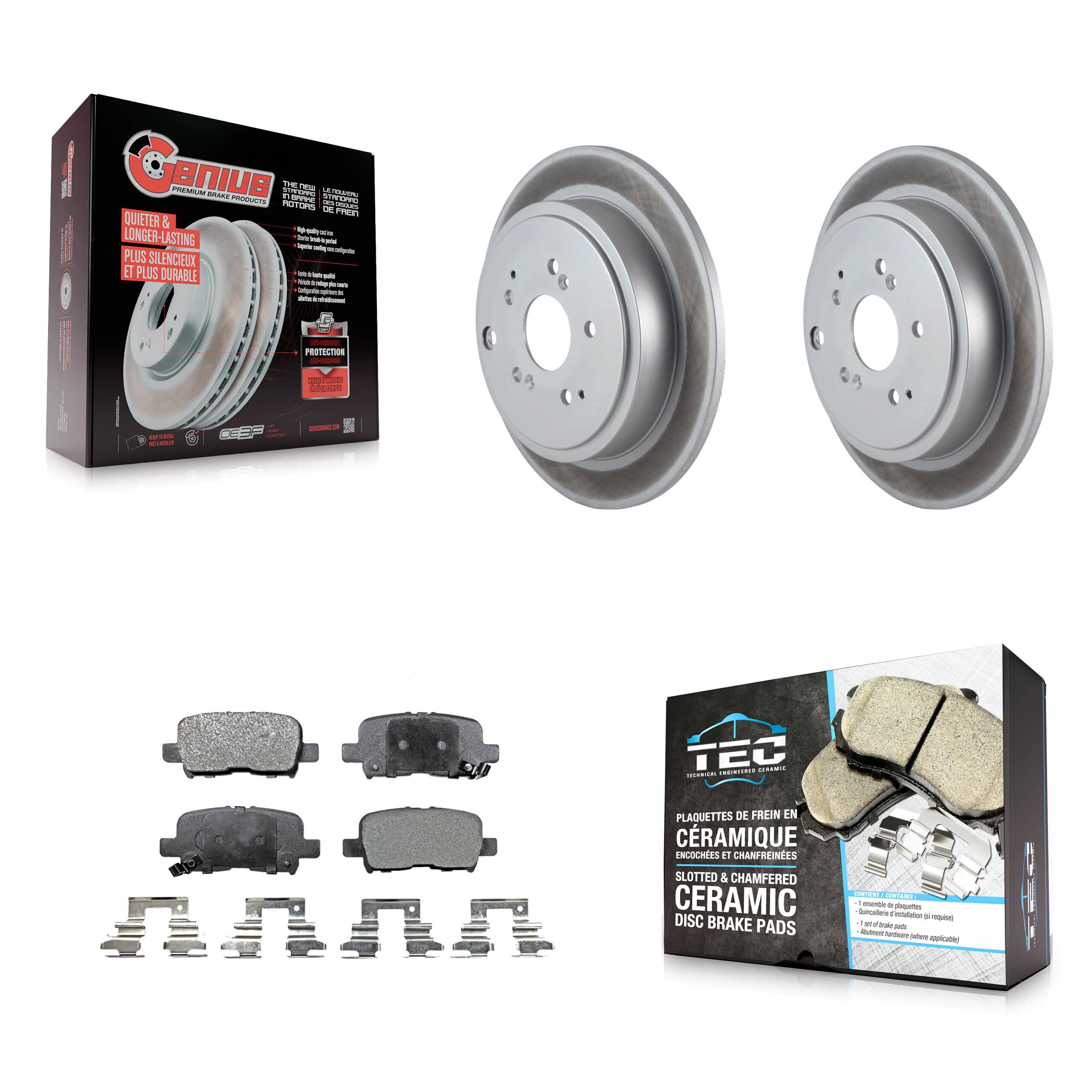Transit Auto - KGT-101461 - Rear Disc Brake Kits