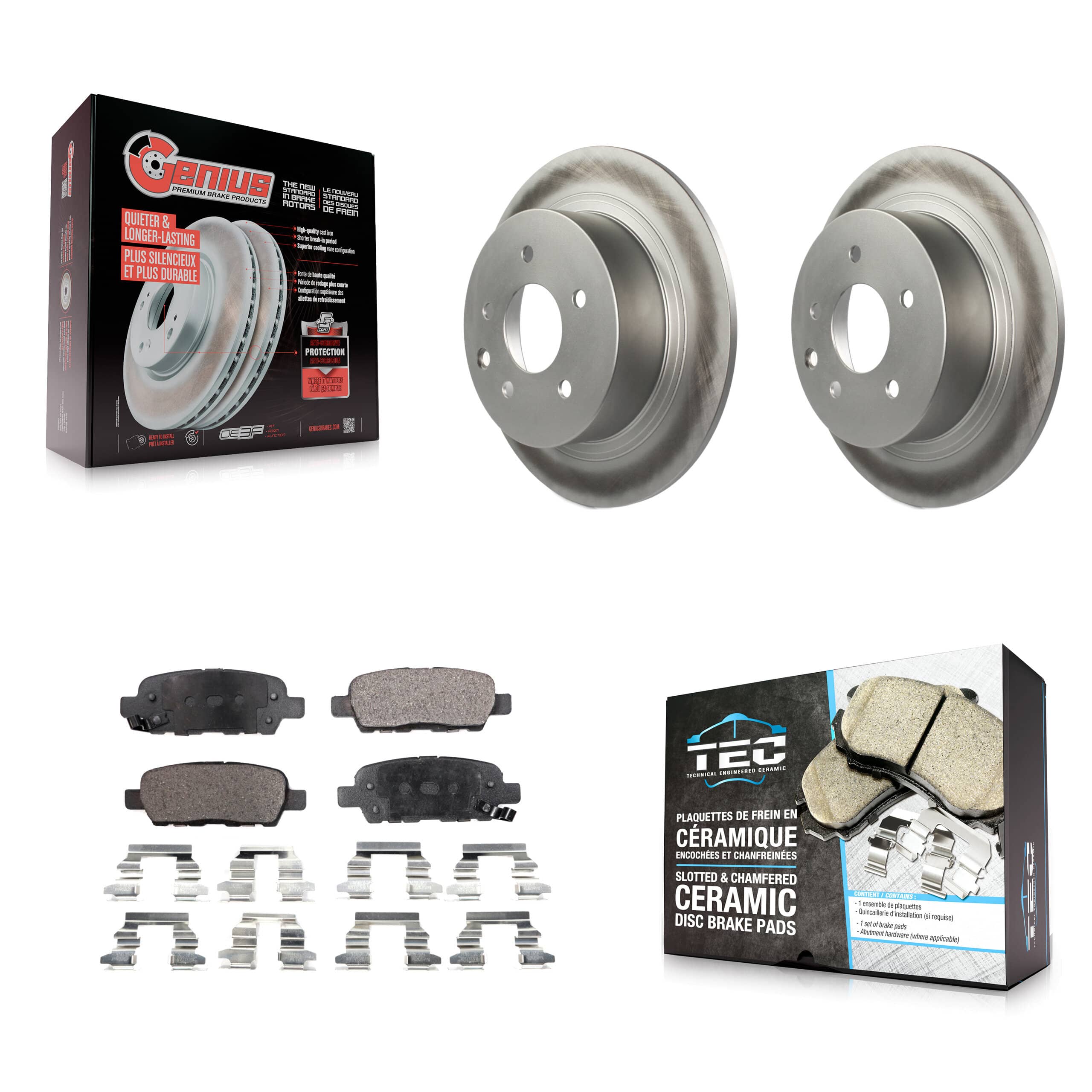 Transit Auto - KGT-101464 - Rear Disc Brake Kits
