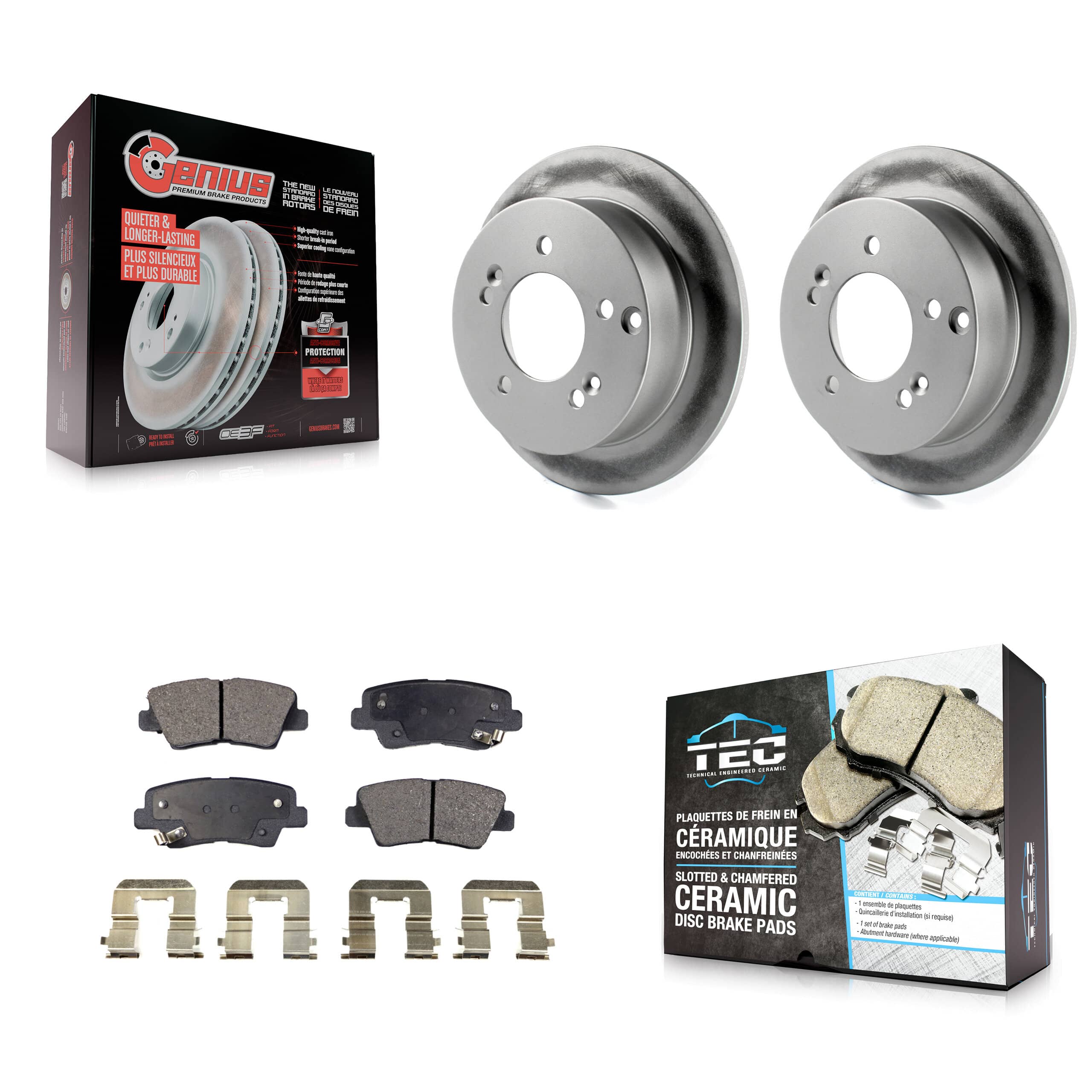 Transit Auto - KGT-101472 - Rear Disc Brake Kits