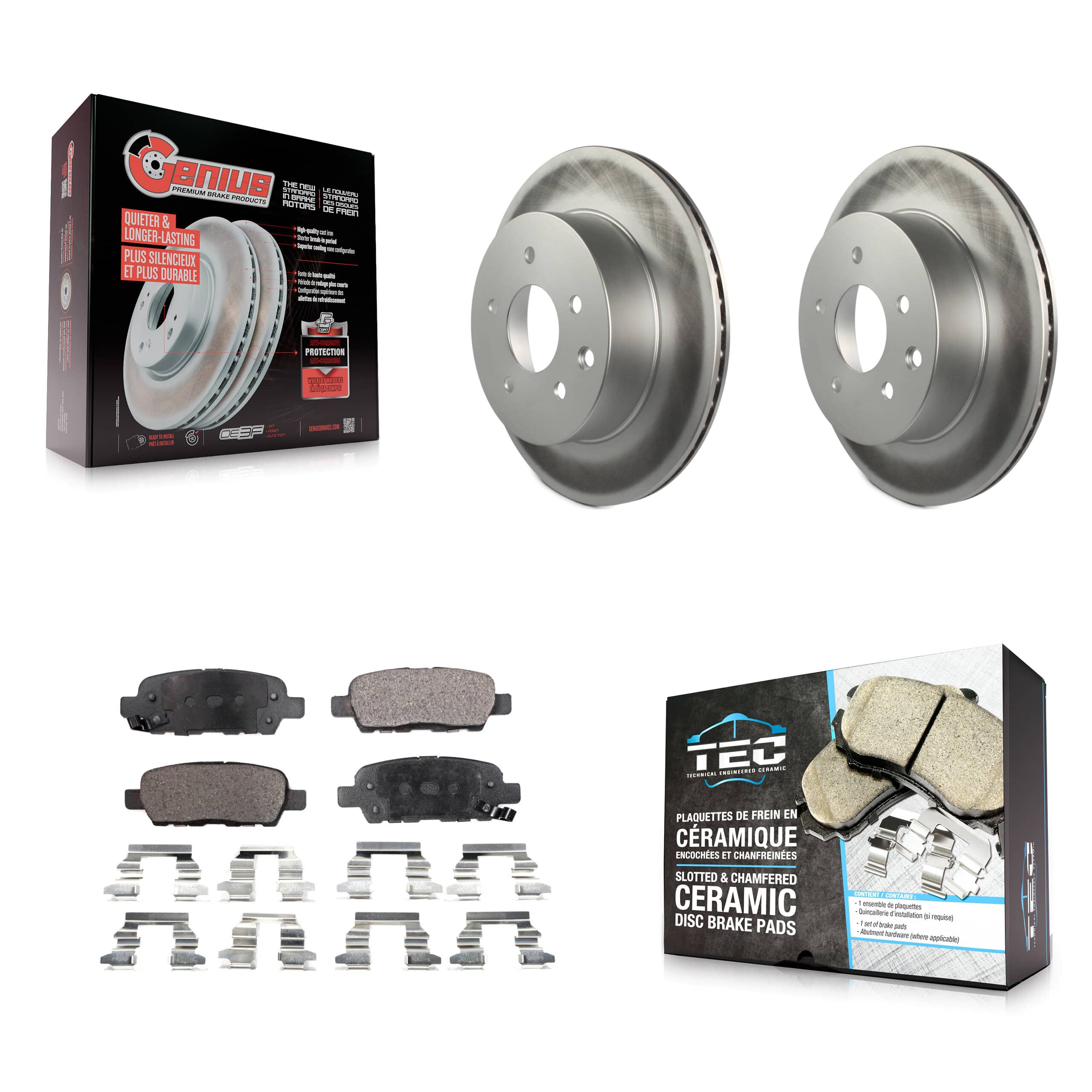 Transit Auto - KGT-101475 - Rear Disc Brake Kits