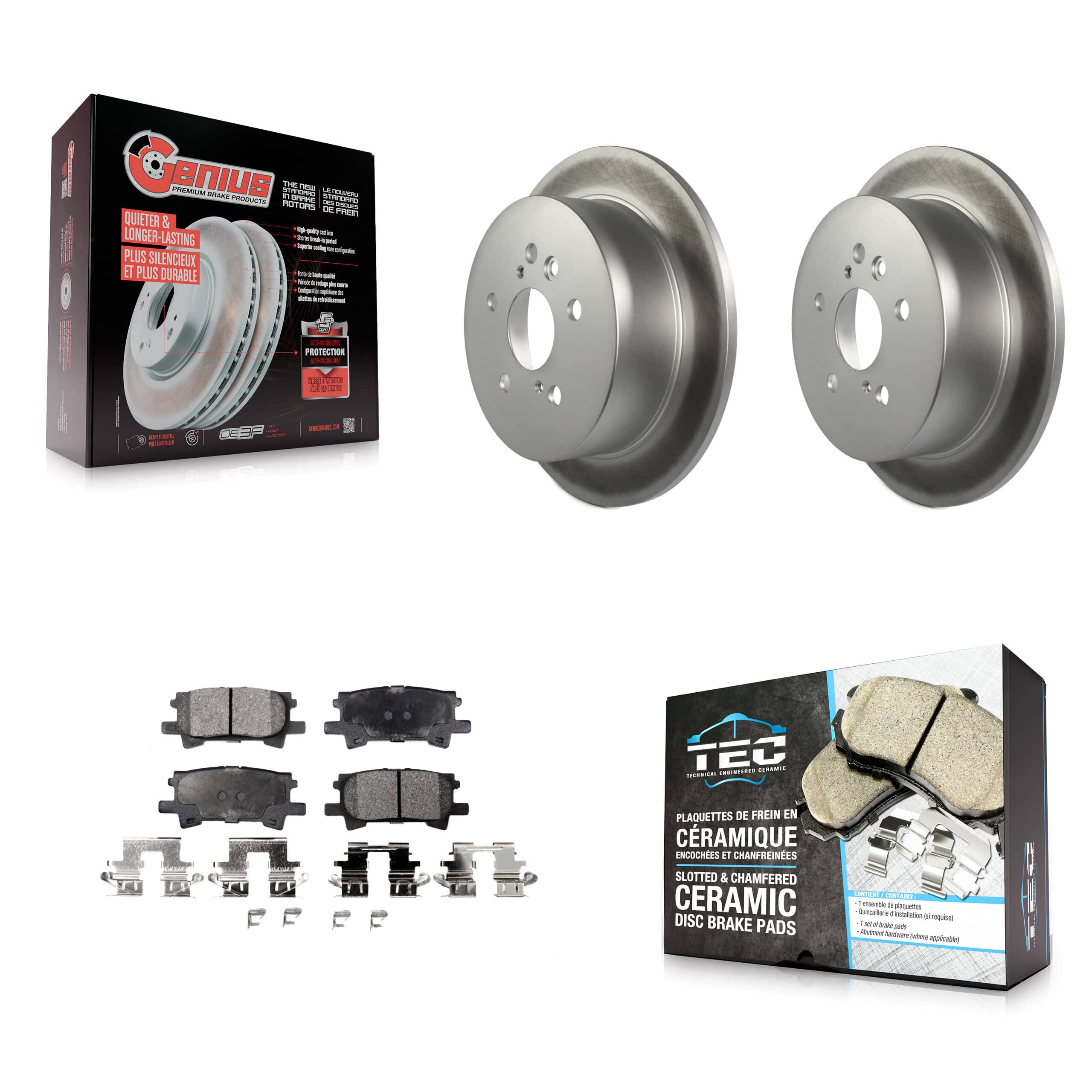 Transit Auto - KGT-101490 - Rear Disc Brake Kits