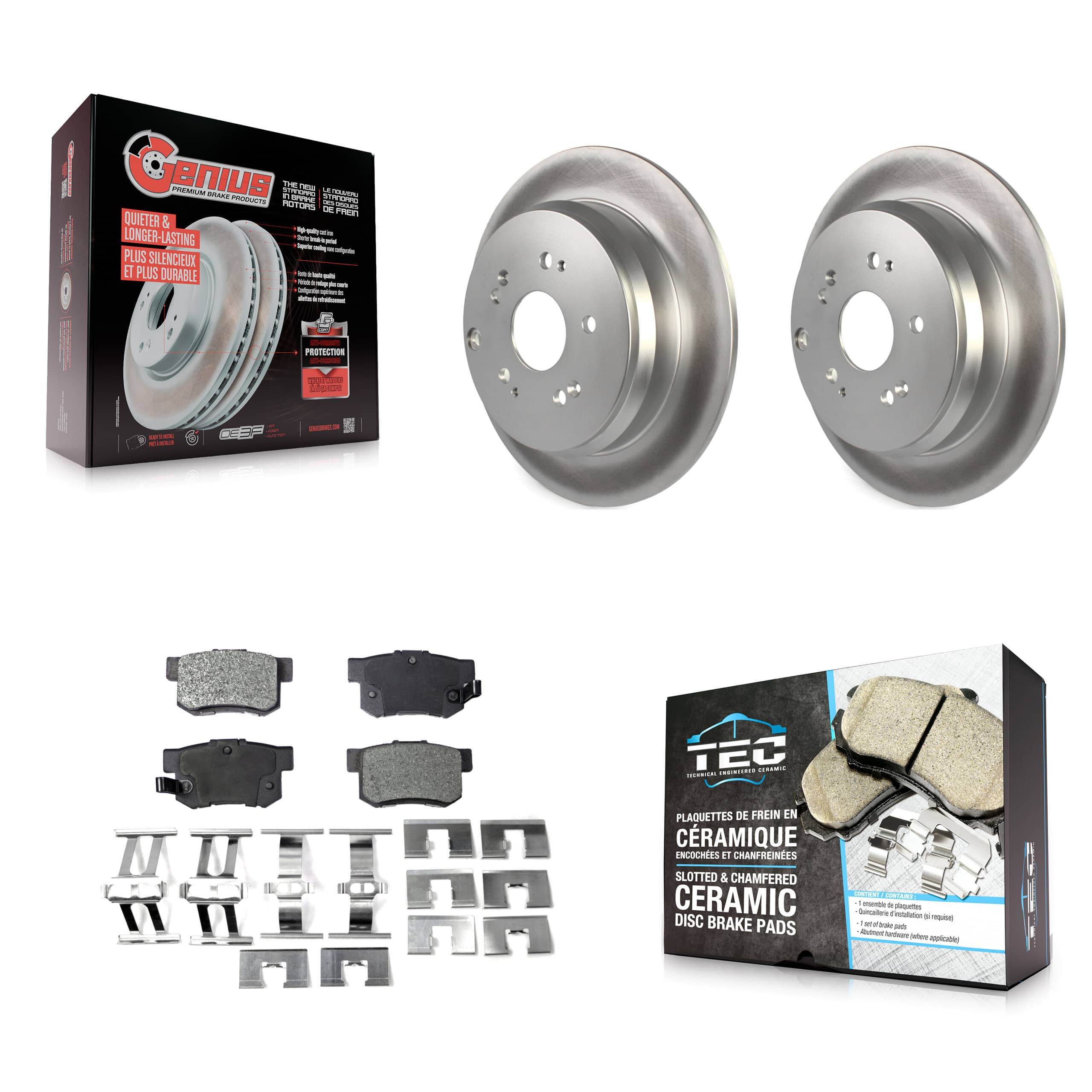 Transit Auto - KGT-101502 - Rear Disc Brake Kits
