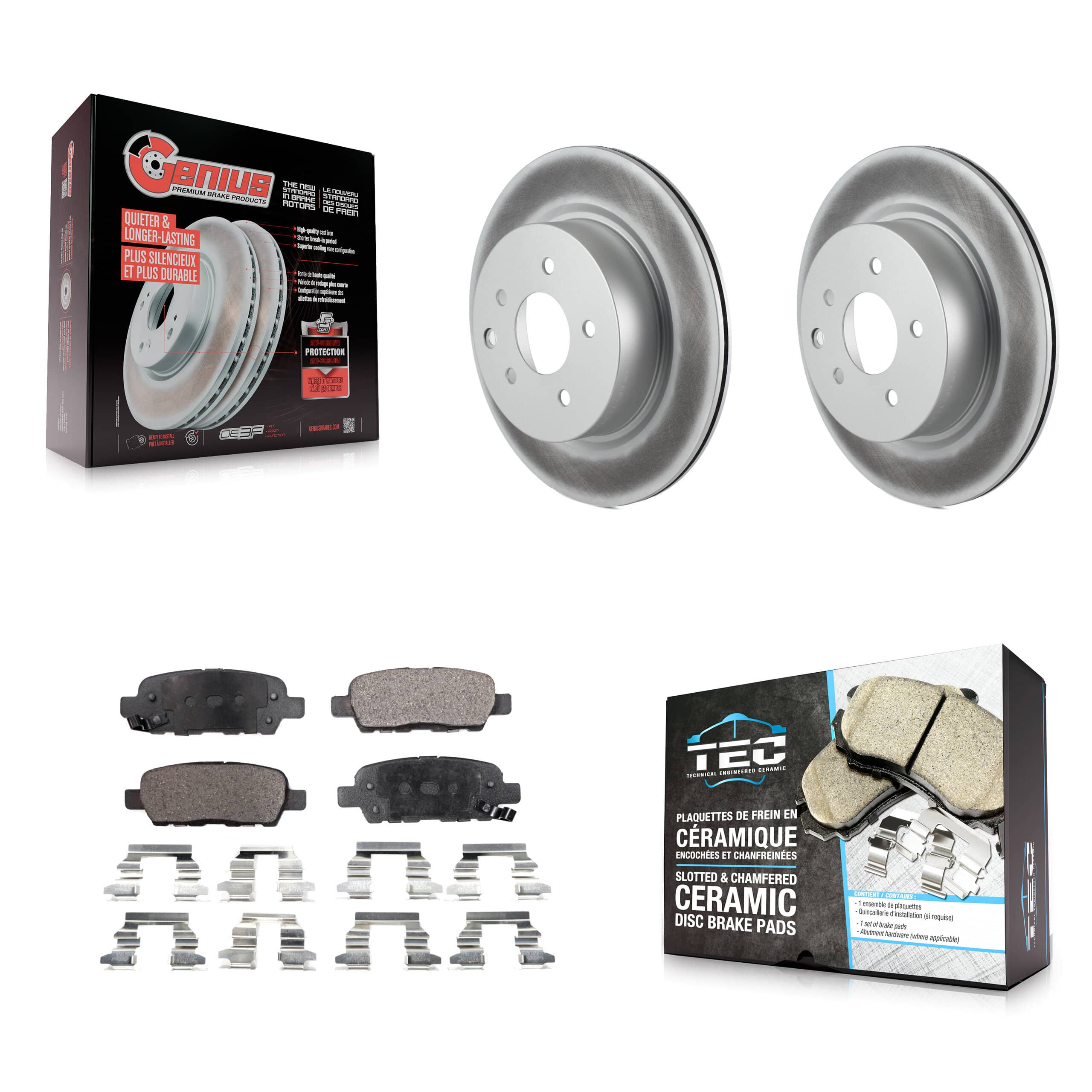 Transit Auto - KGT-101508 - Rear Disc Brake Kits