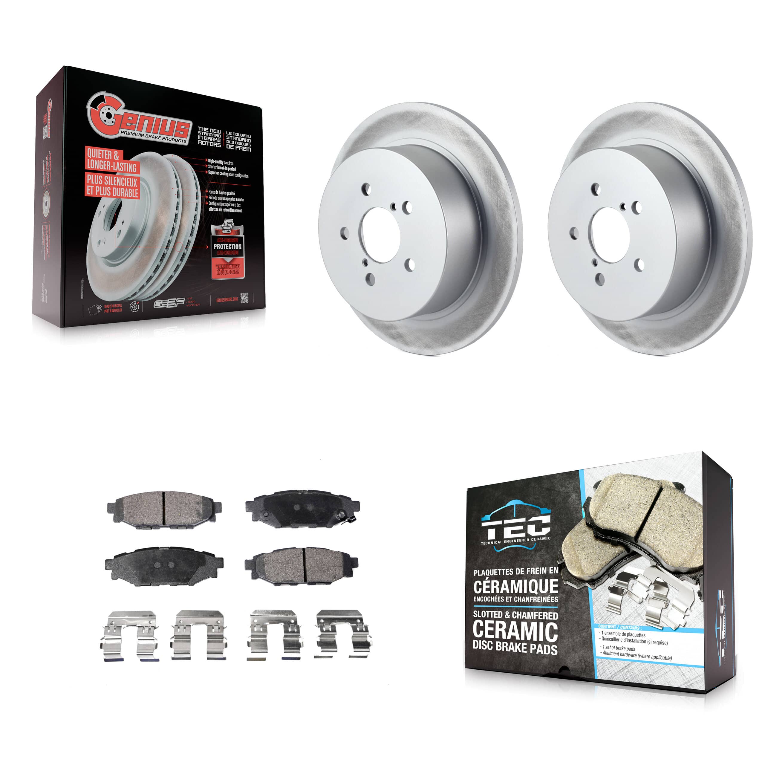 Transit Auto - KGT-101515 - Rear Disc Brake Kits