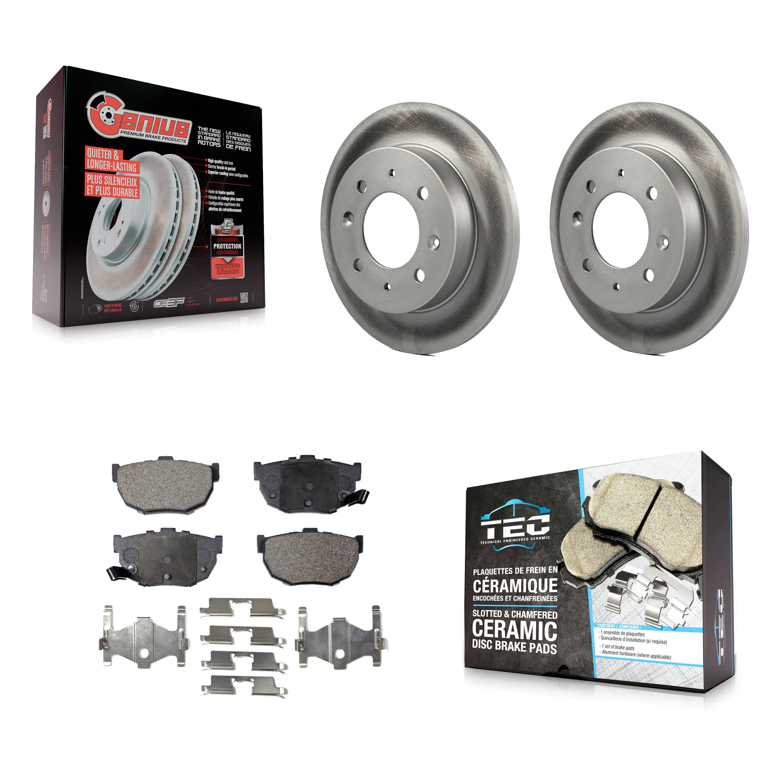 Transit Auto - KGT-101521 - Rear Disc Brake Kits