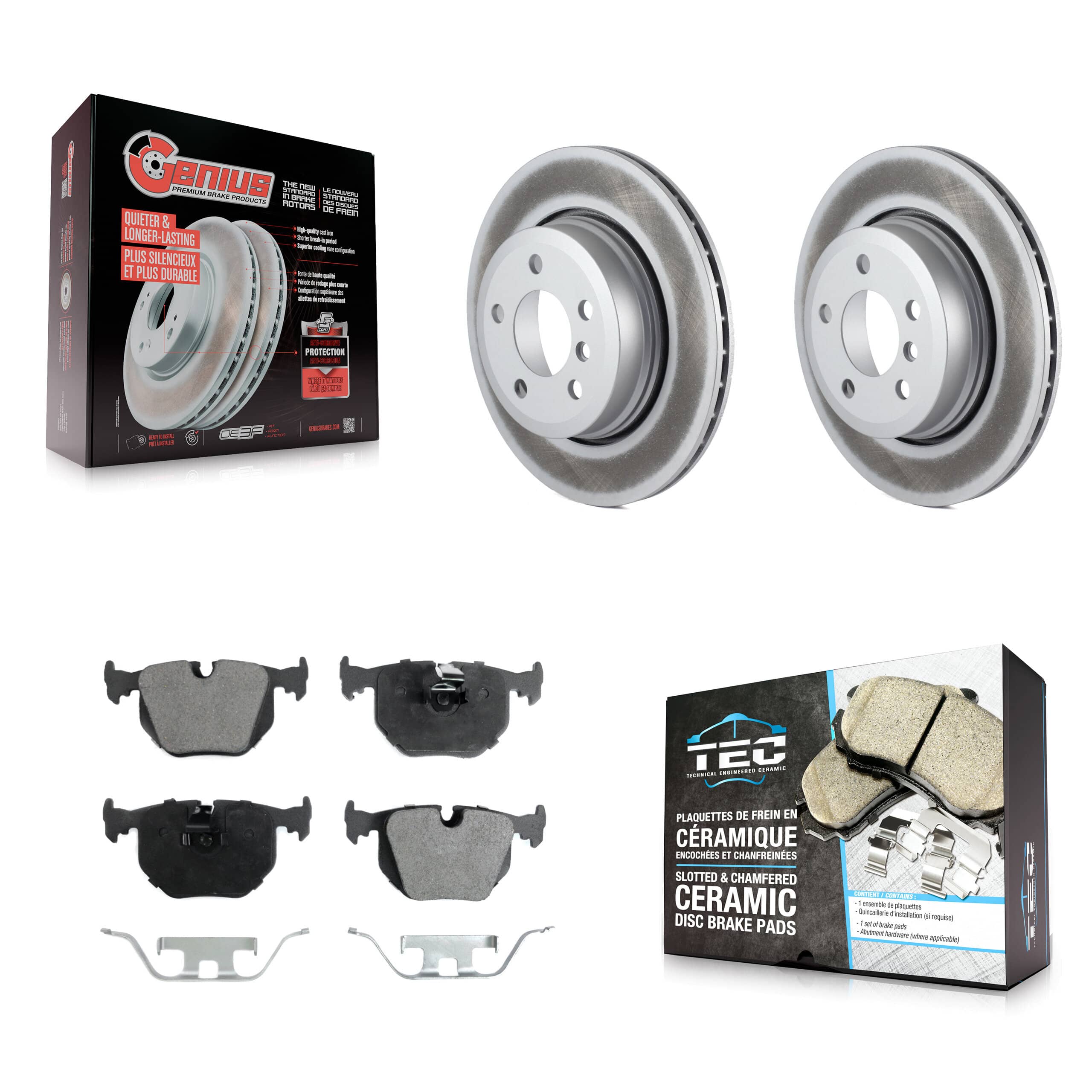 Transit Auto - KGT-101522 - Rear Disc Brake Kits