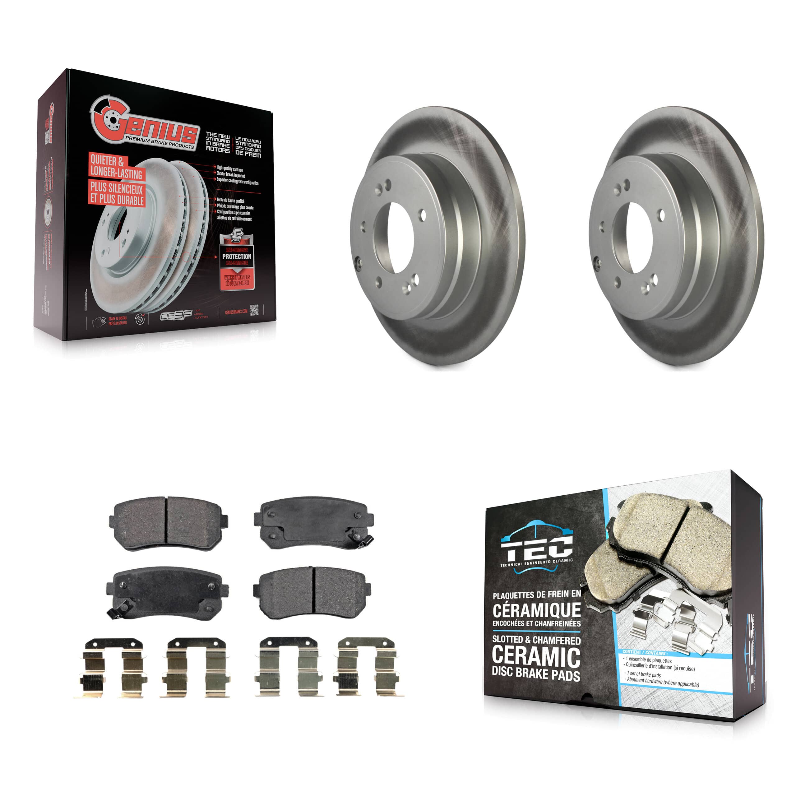 Transit Auto - KGT-101527 - Rear Disc Brake Kits