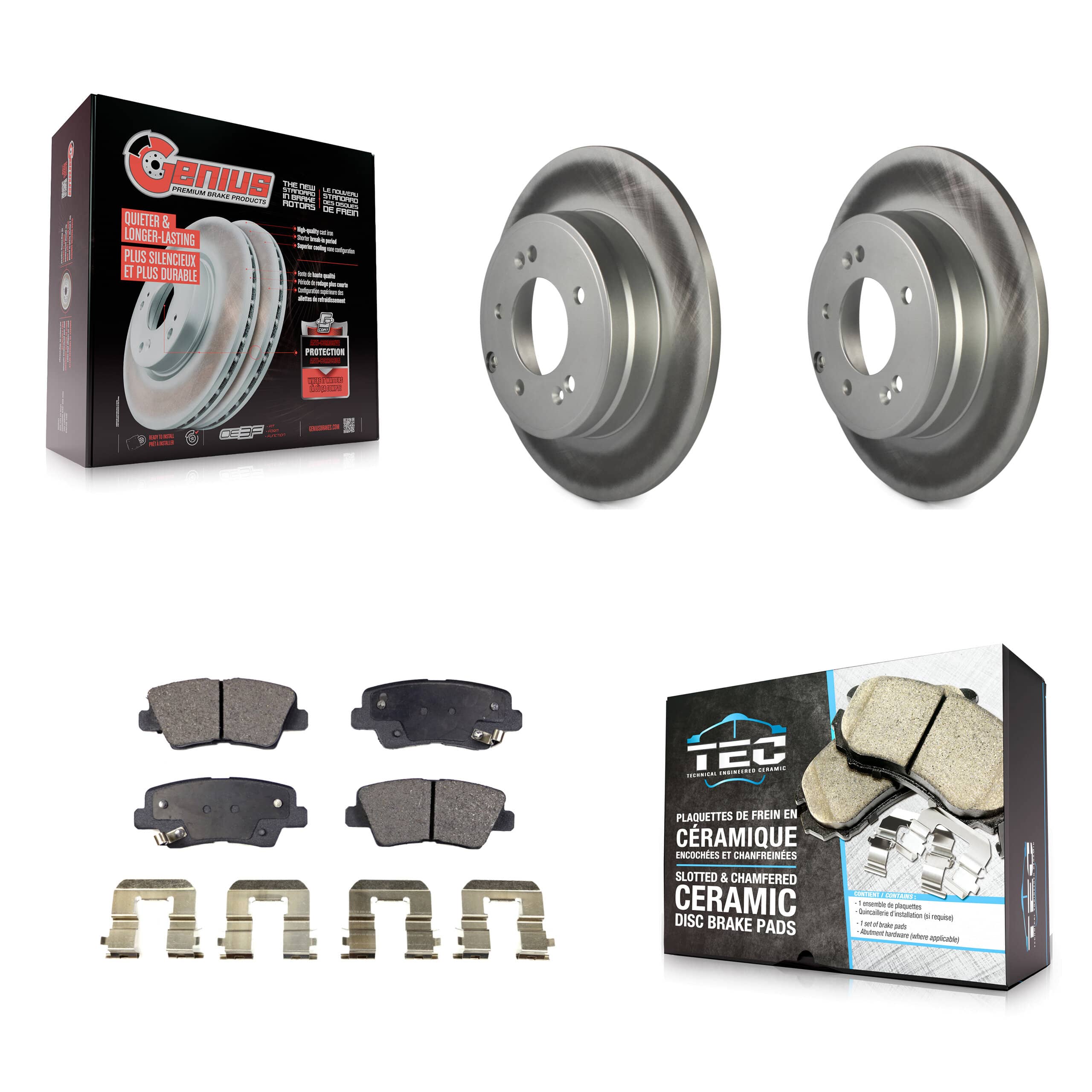 Transit Auto - KGT-101528 - Rear Disc Brake Kits