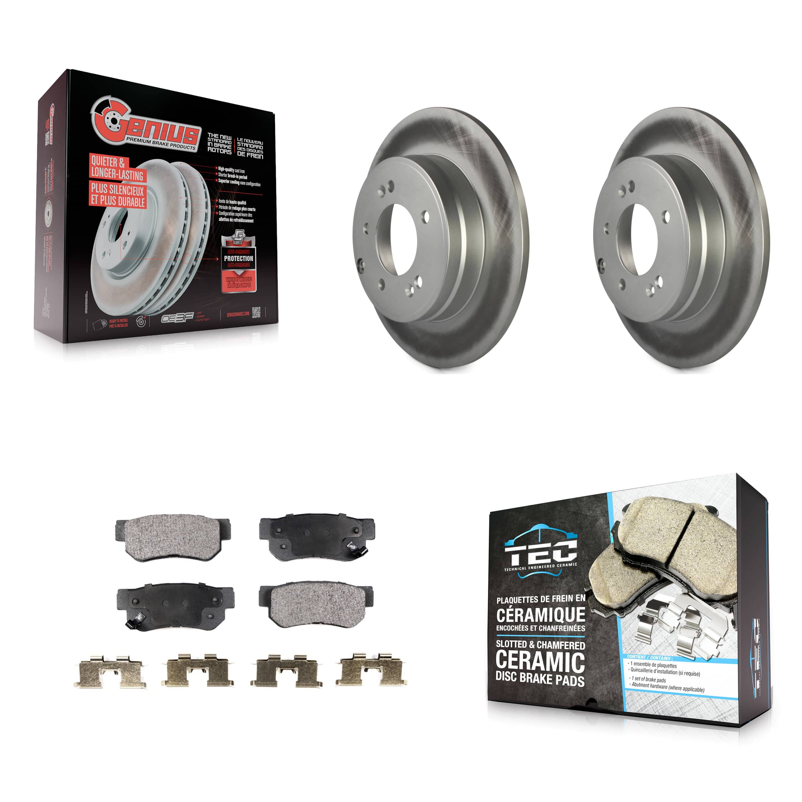 Transit Auto - KGT-101529 - Rear Disc Brake Kits