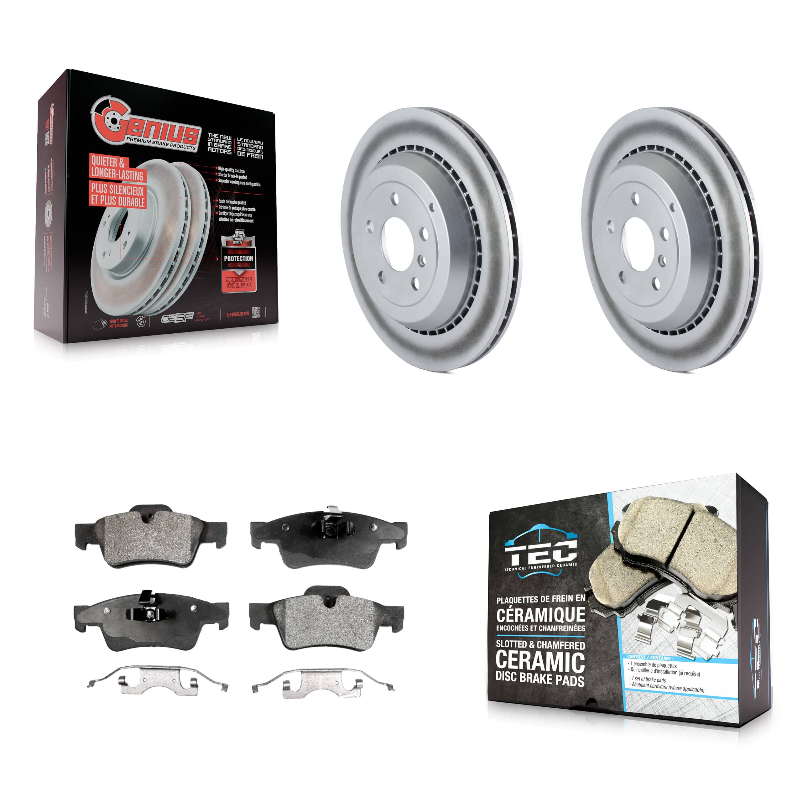 Transit Auto - KGT-101532 - Rear Disc Brake Kits
