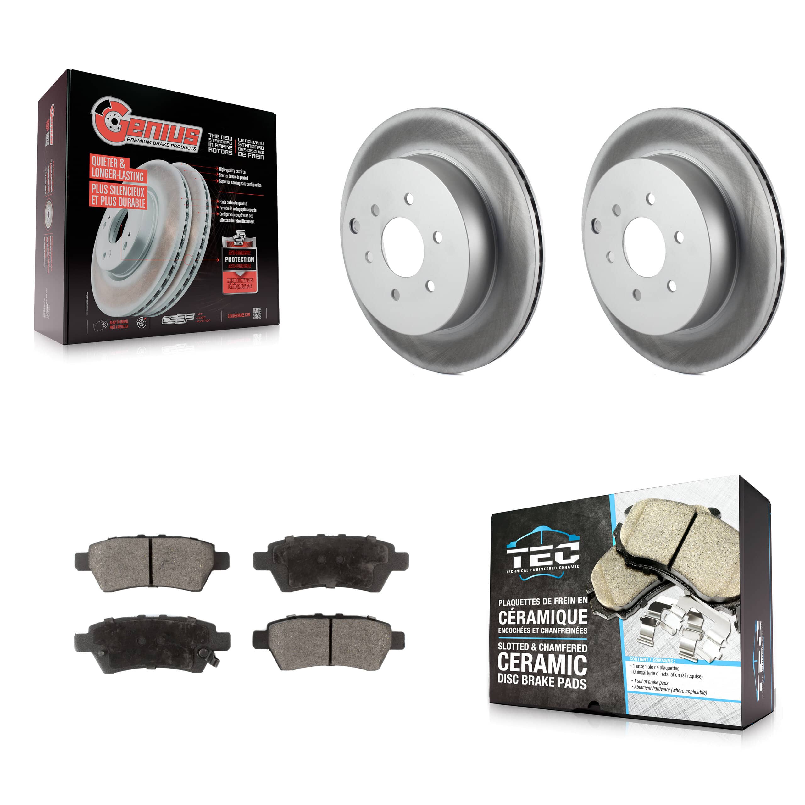 Transit Auto - KGT-101535 - Rear Disc Brake Kits