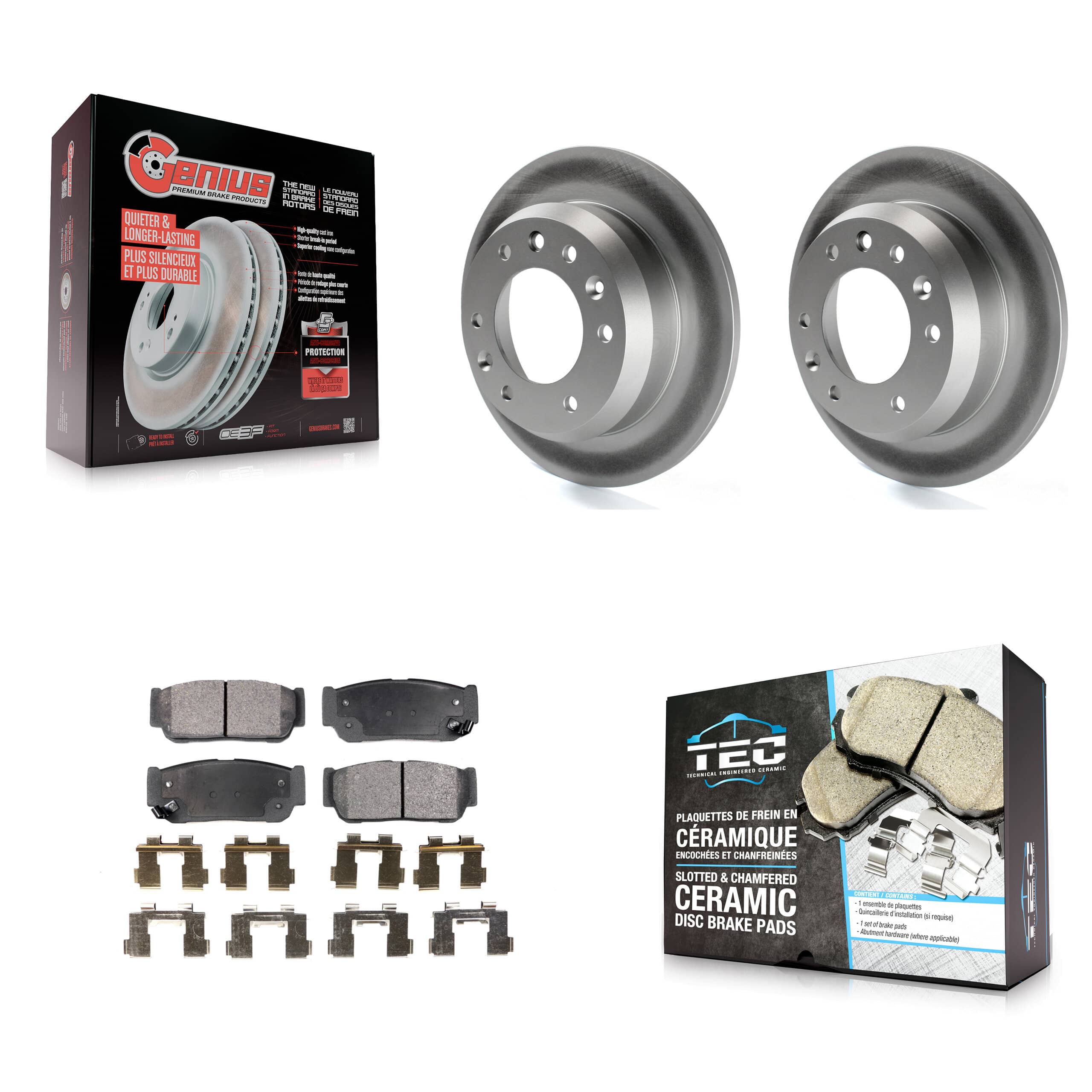 Transit Auto - KGT-101537 - Rear Disc Brake Kits