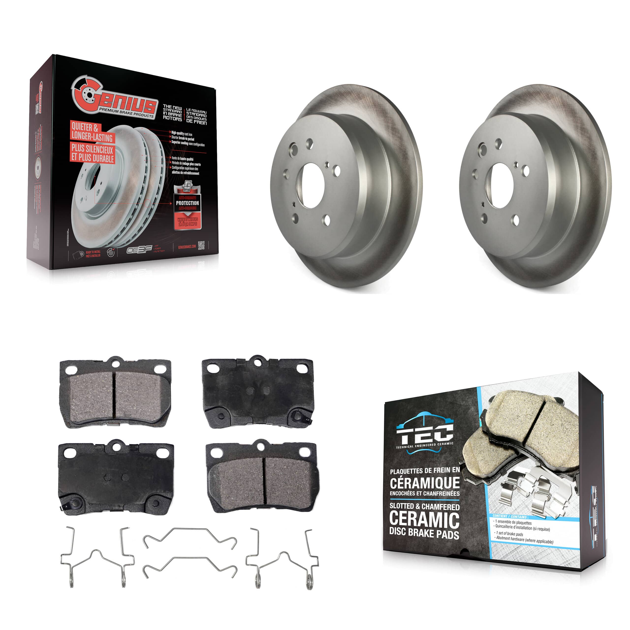 Transit Auto - KGT-101548 - Rear Disc Brake Kits