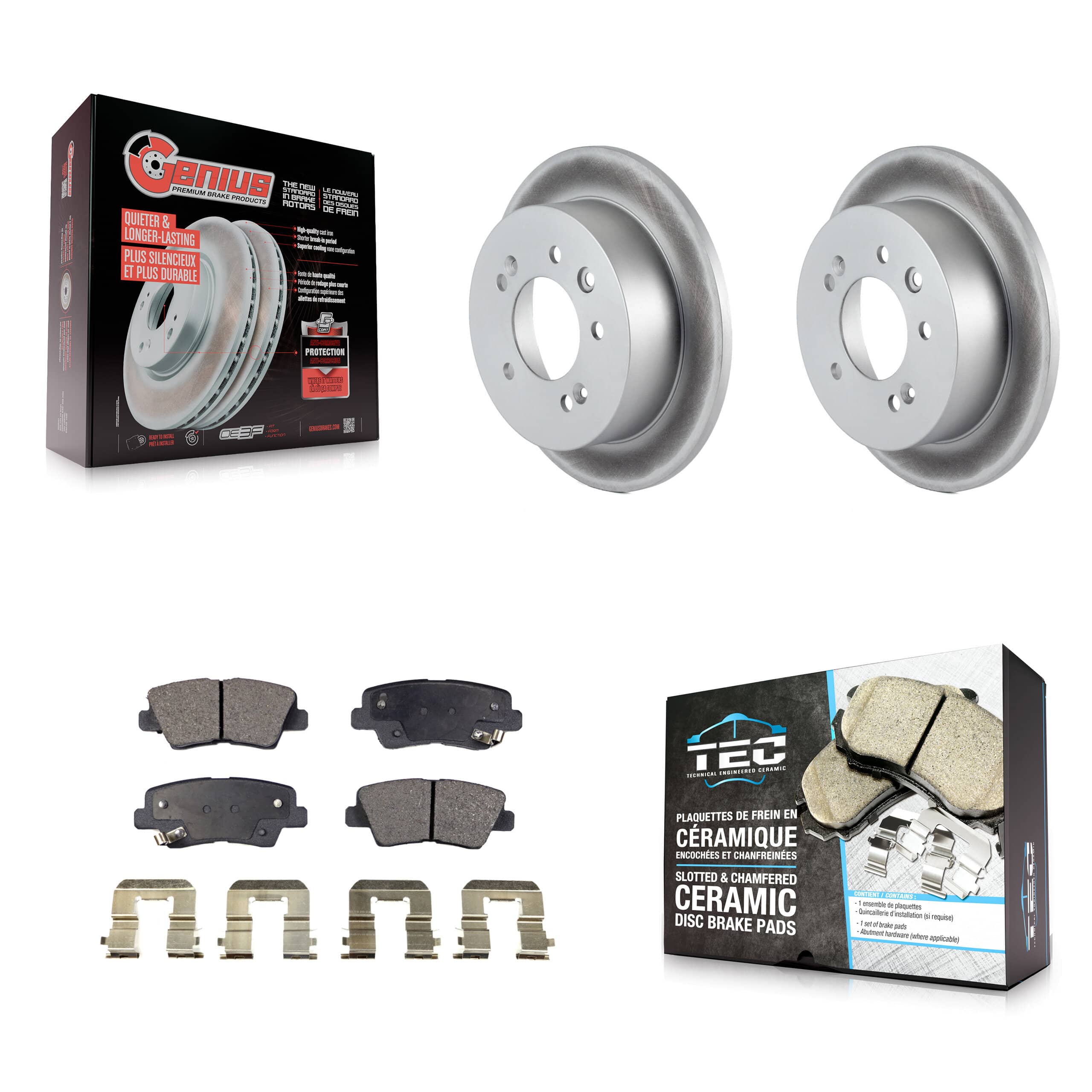 Transit Auto - KGT-101554 - Rear Disc Brake Kits