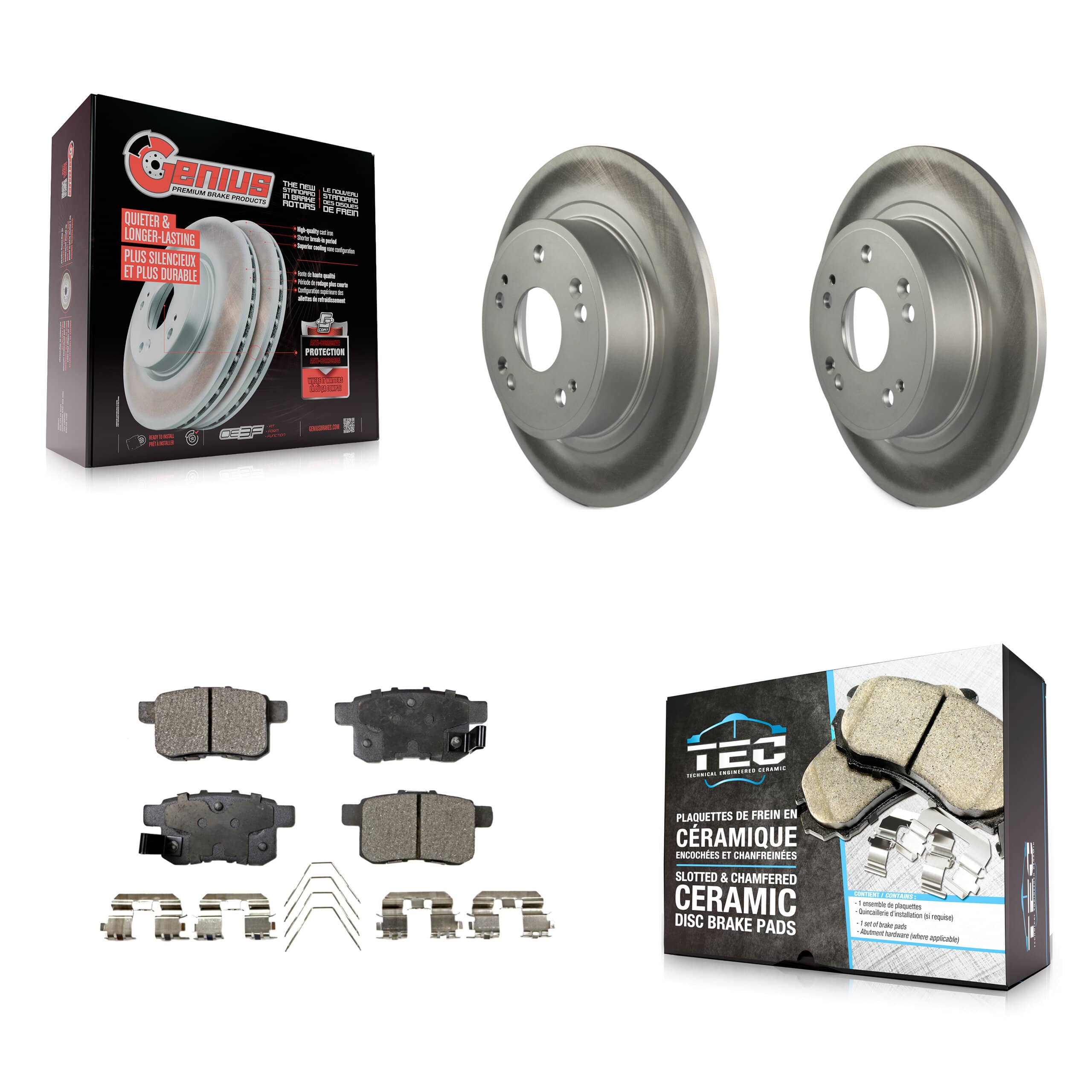 Transit Auto - KGT-101562 - Rear Disc Brake Kits
