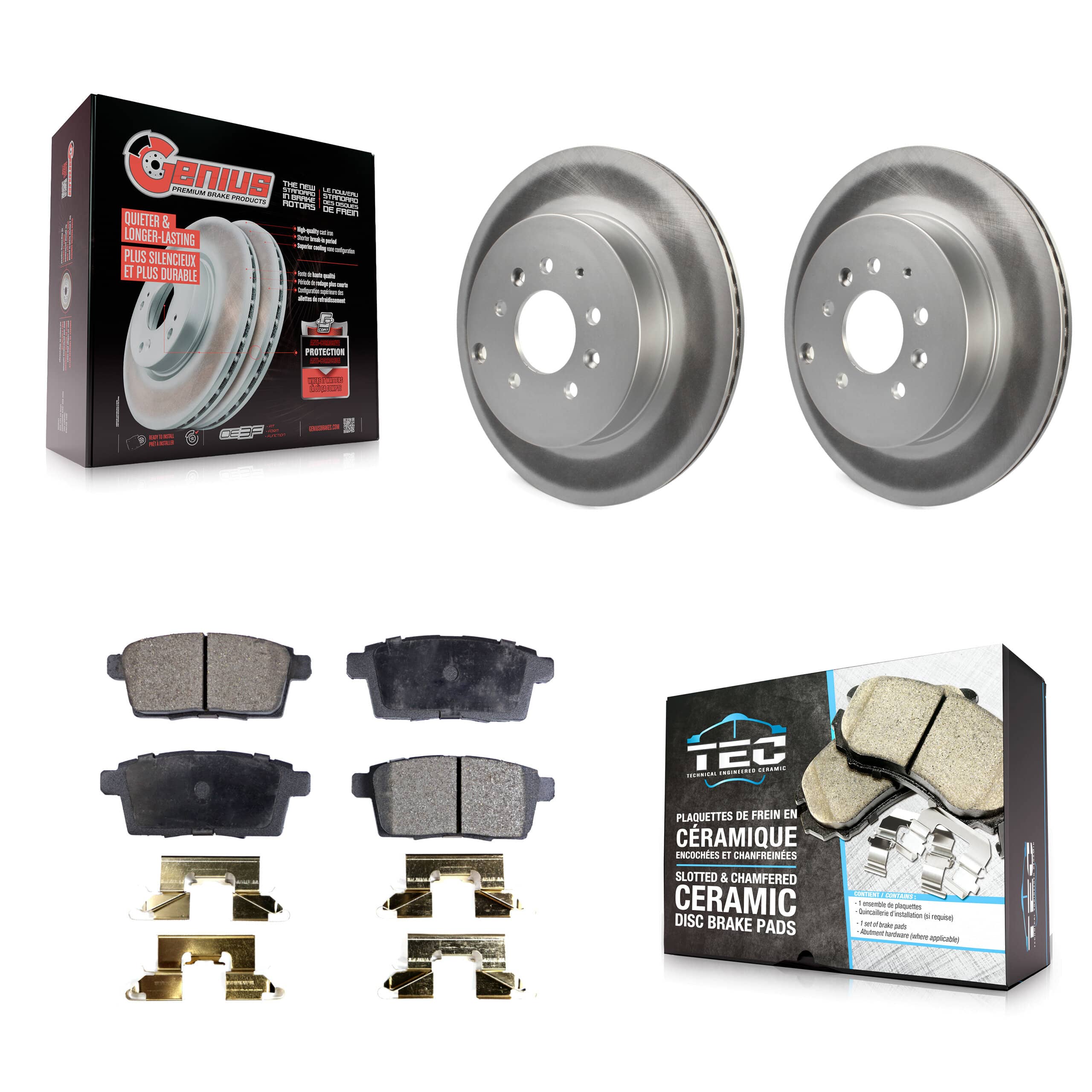 Transit Auto - KGT-101564 - Rear Disc Brake Kits