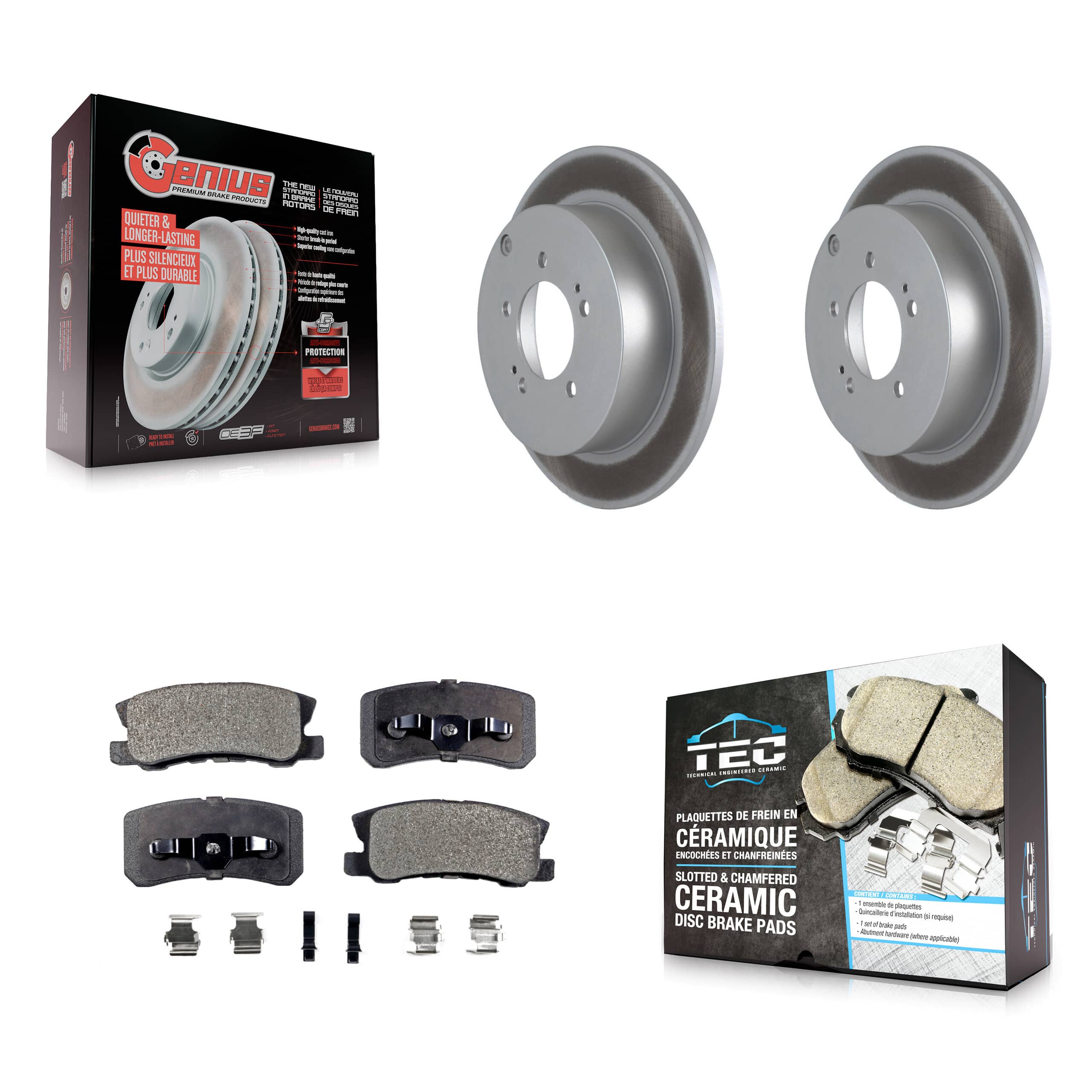 Transit Auto - KGT-101569 - Rear Disc Brake Kits