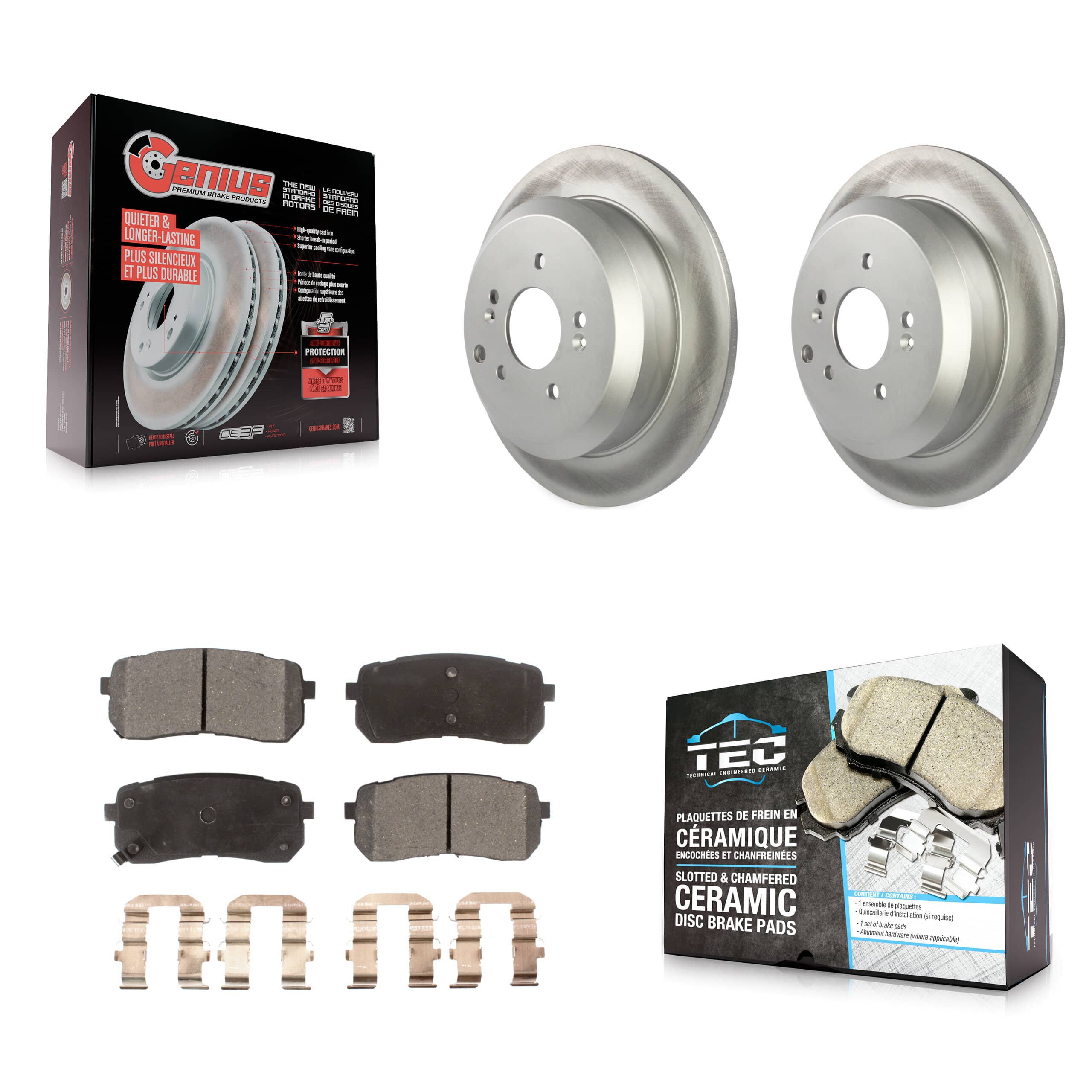 Transit Auto - KGT-101570 - Rear Disc Brake Kits