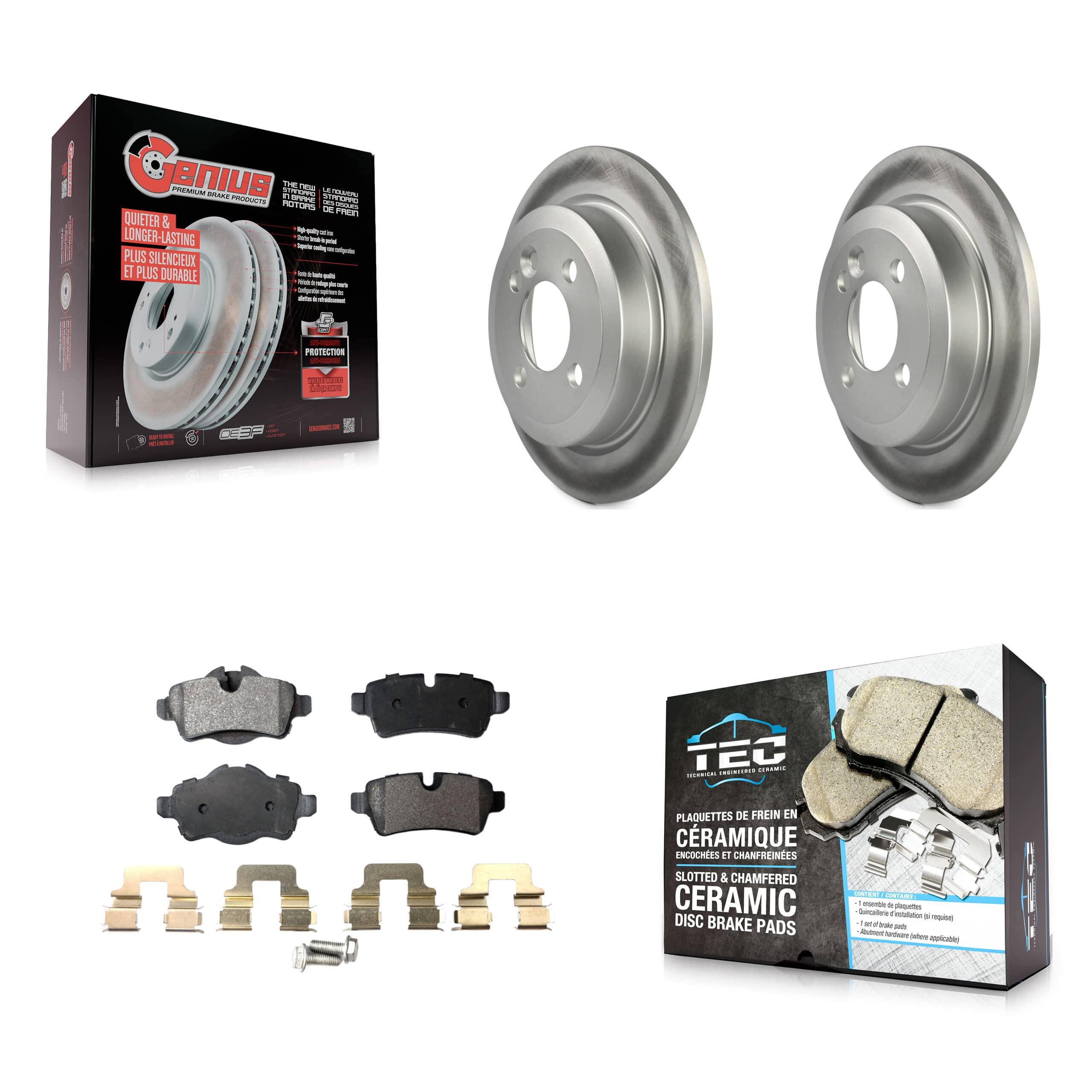 Transit Auto - KGT-101572 - Rear Disc Brake Kits