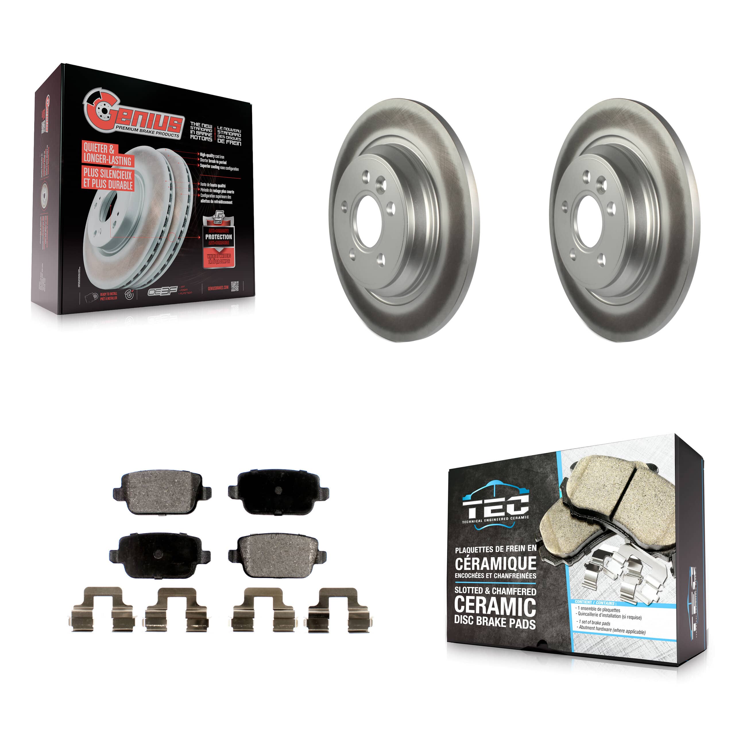 Transit Auto - KGT-101574 - Rear Disc Brake Kits