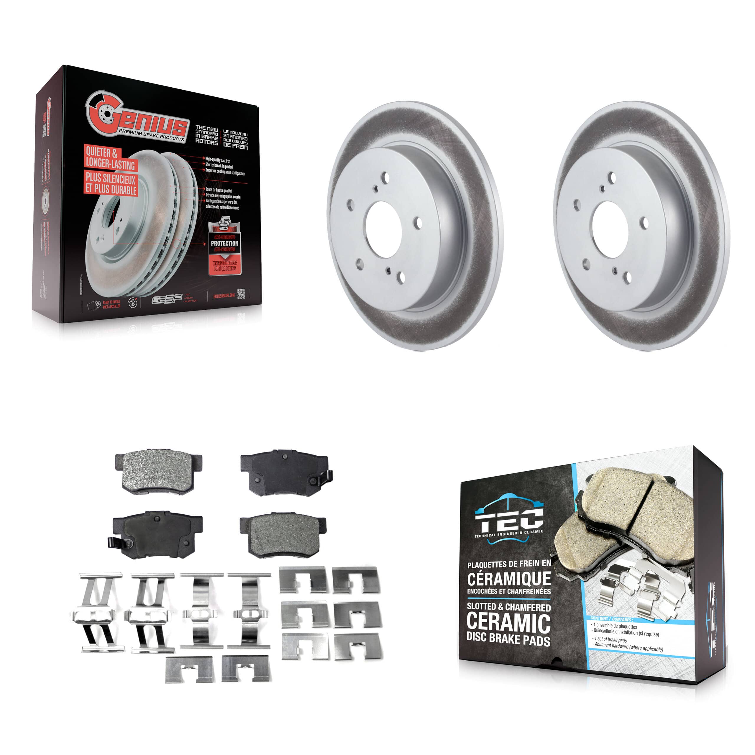 Transit Auto - KGT-101576 - Rear Disc Brake Kits