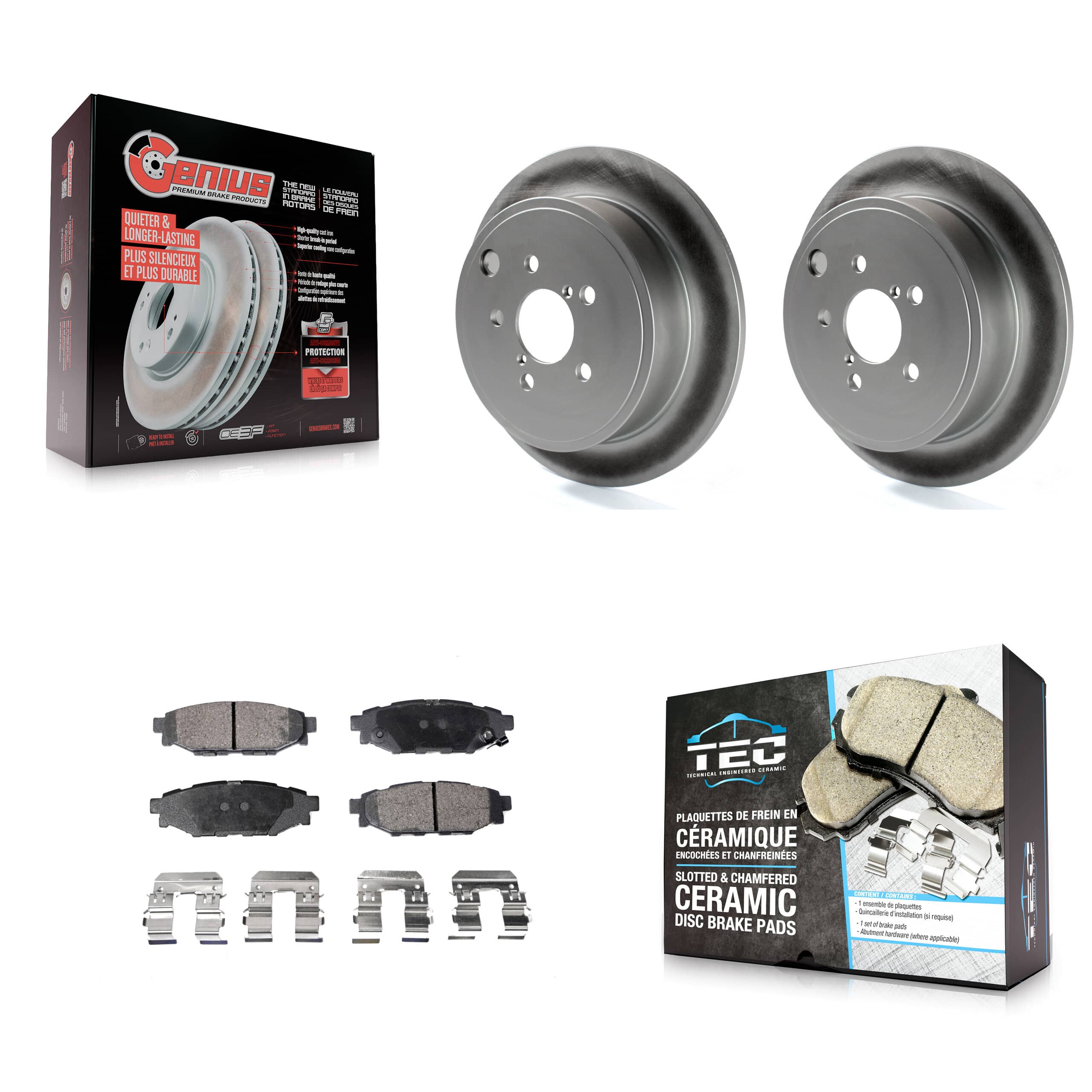Transit Auto - KGT-101581 - Rear Disc Brake Kits