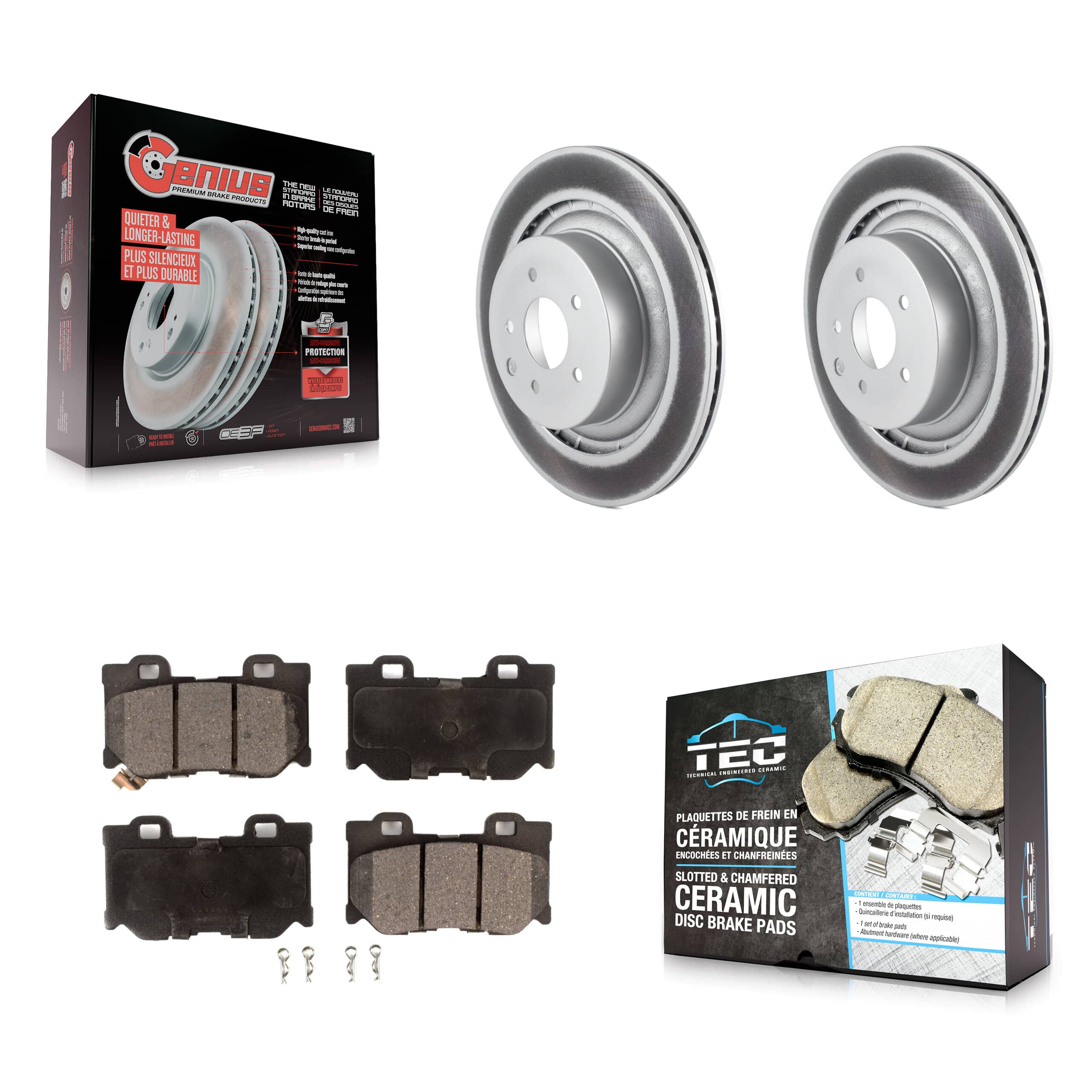 Transit Auto - KGT-101584 - Rear Disc Brake Kits
