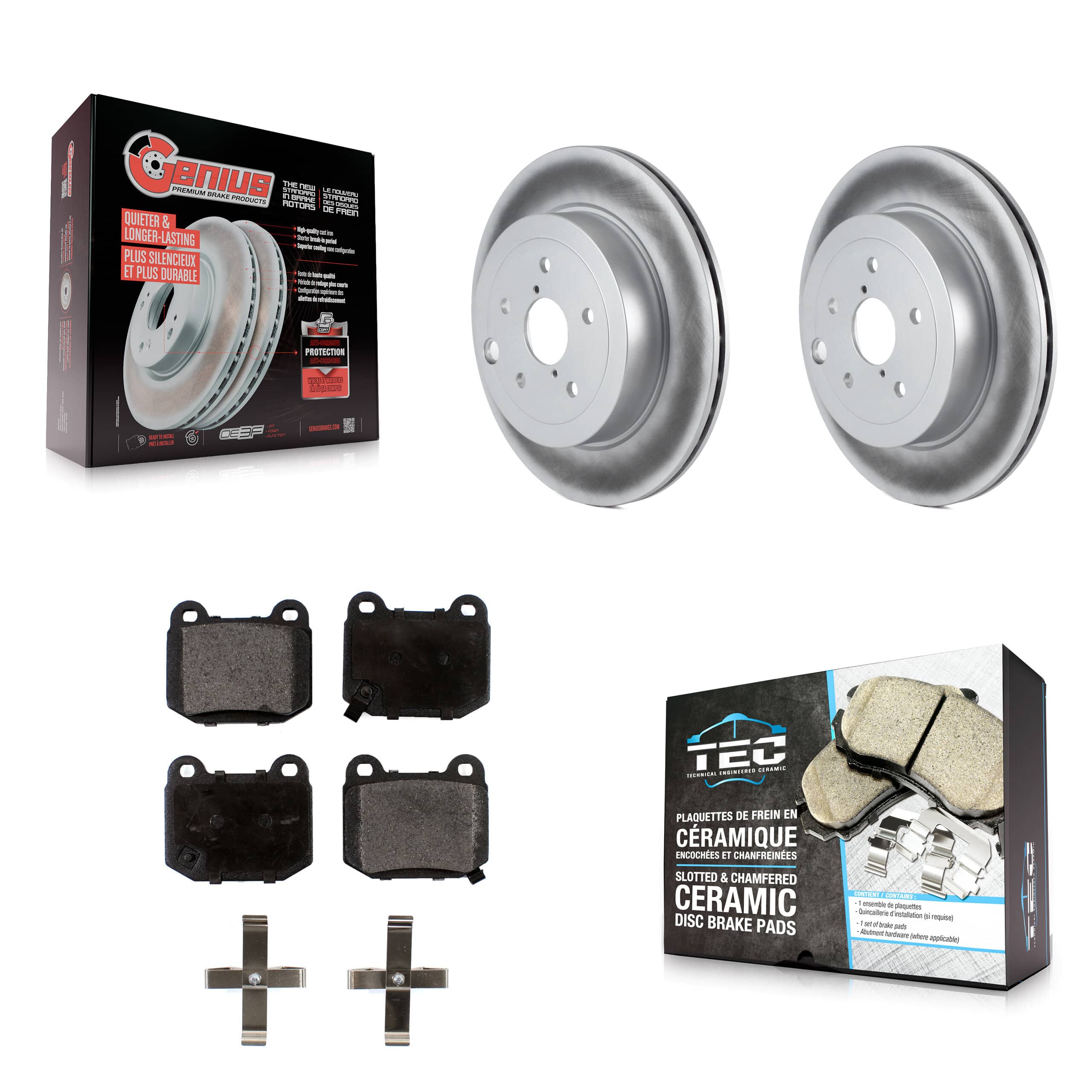 Transit Auto - KGT-101587 - Rear Disc Brake Kits