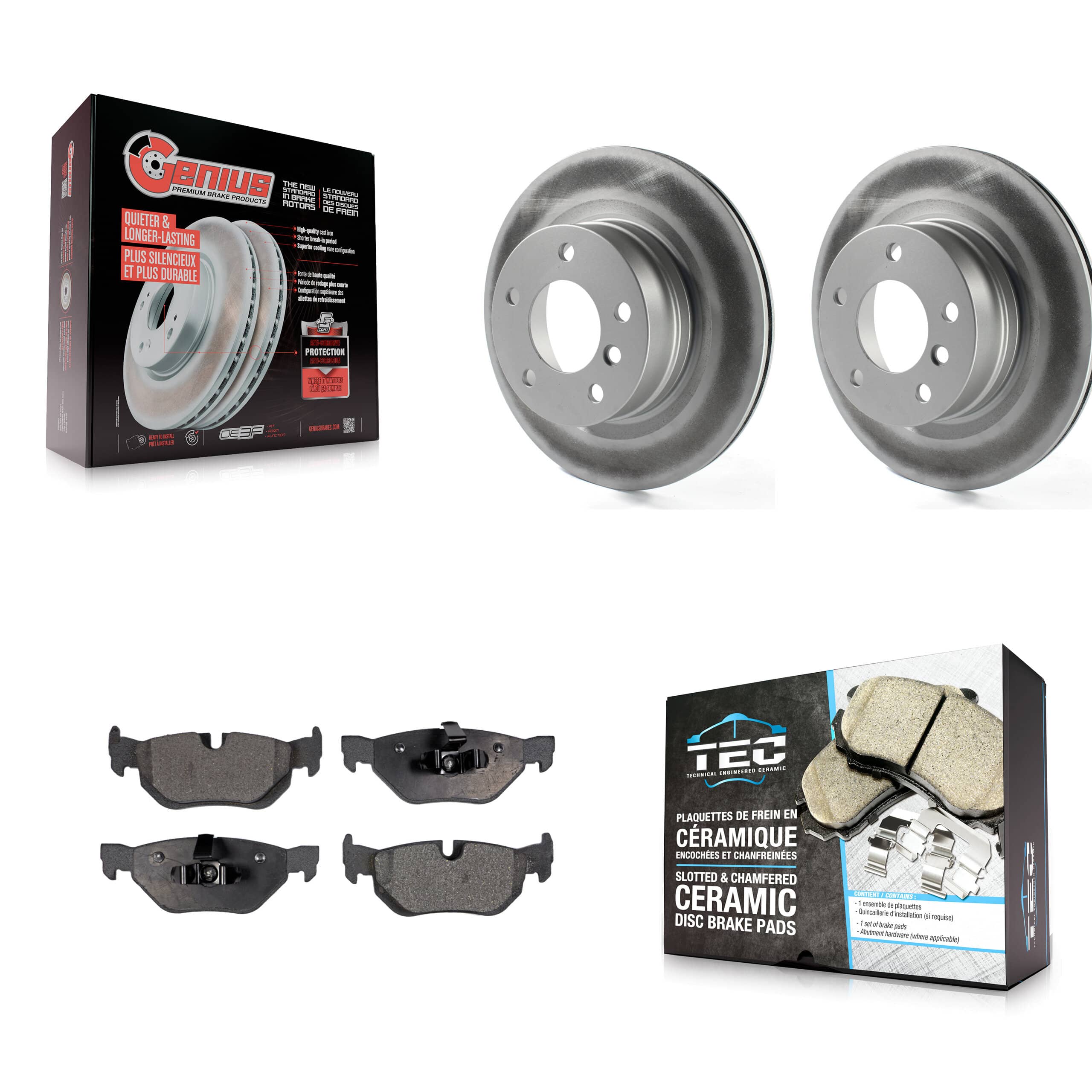 Transit Auto - KGT-101589 - Rear Disc Brake Kits